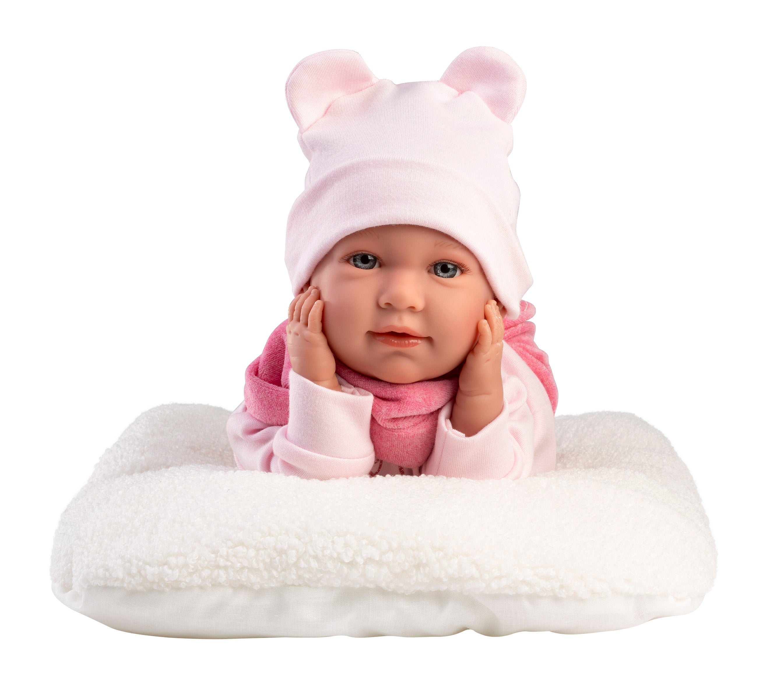 16.5" Soft Body Newborn Doll Keira with Baby Carrier