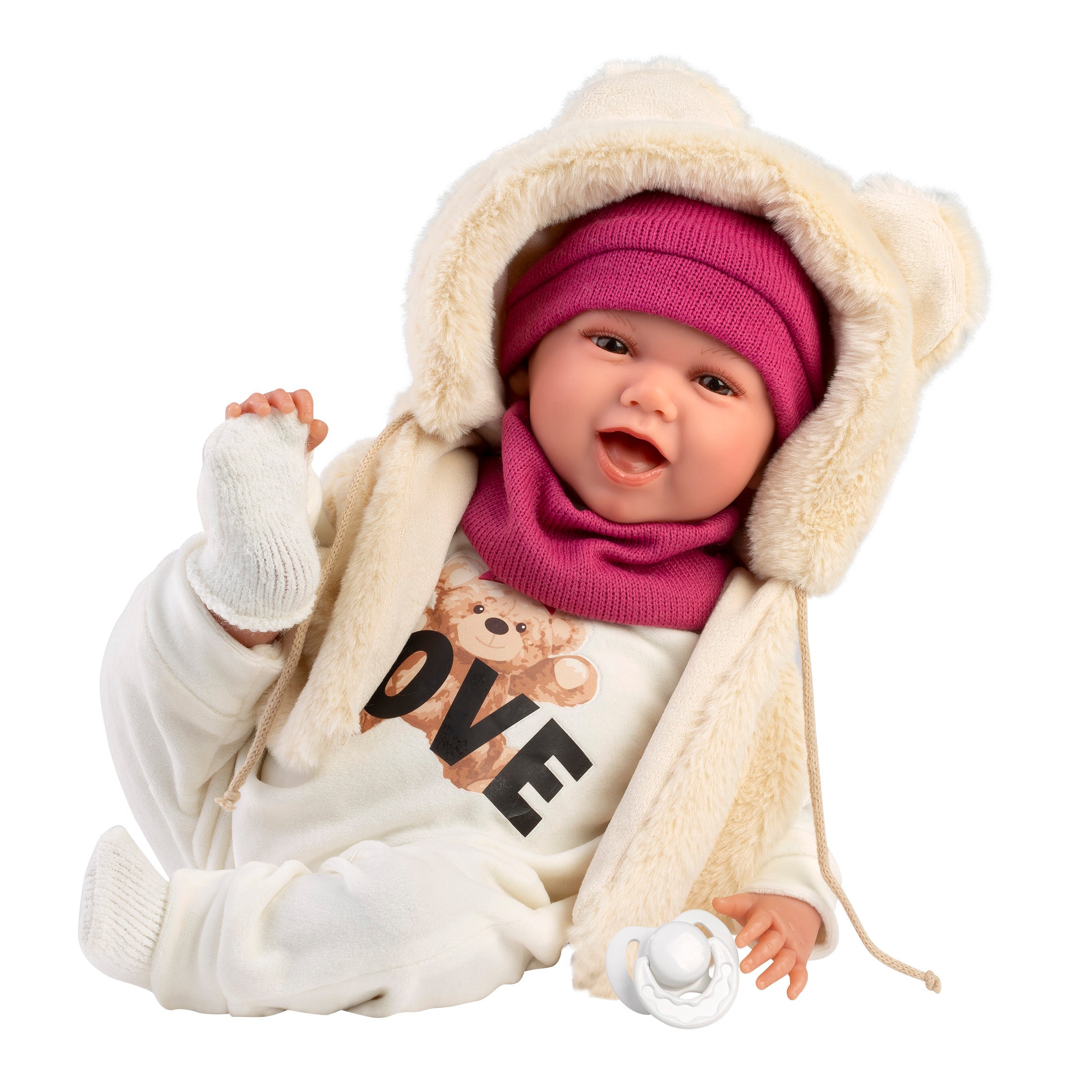 16.5" Soft Body Newborn Doll Lacey