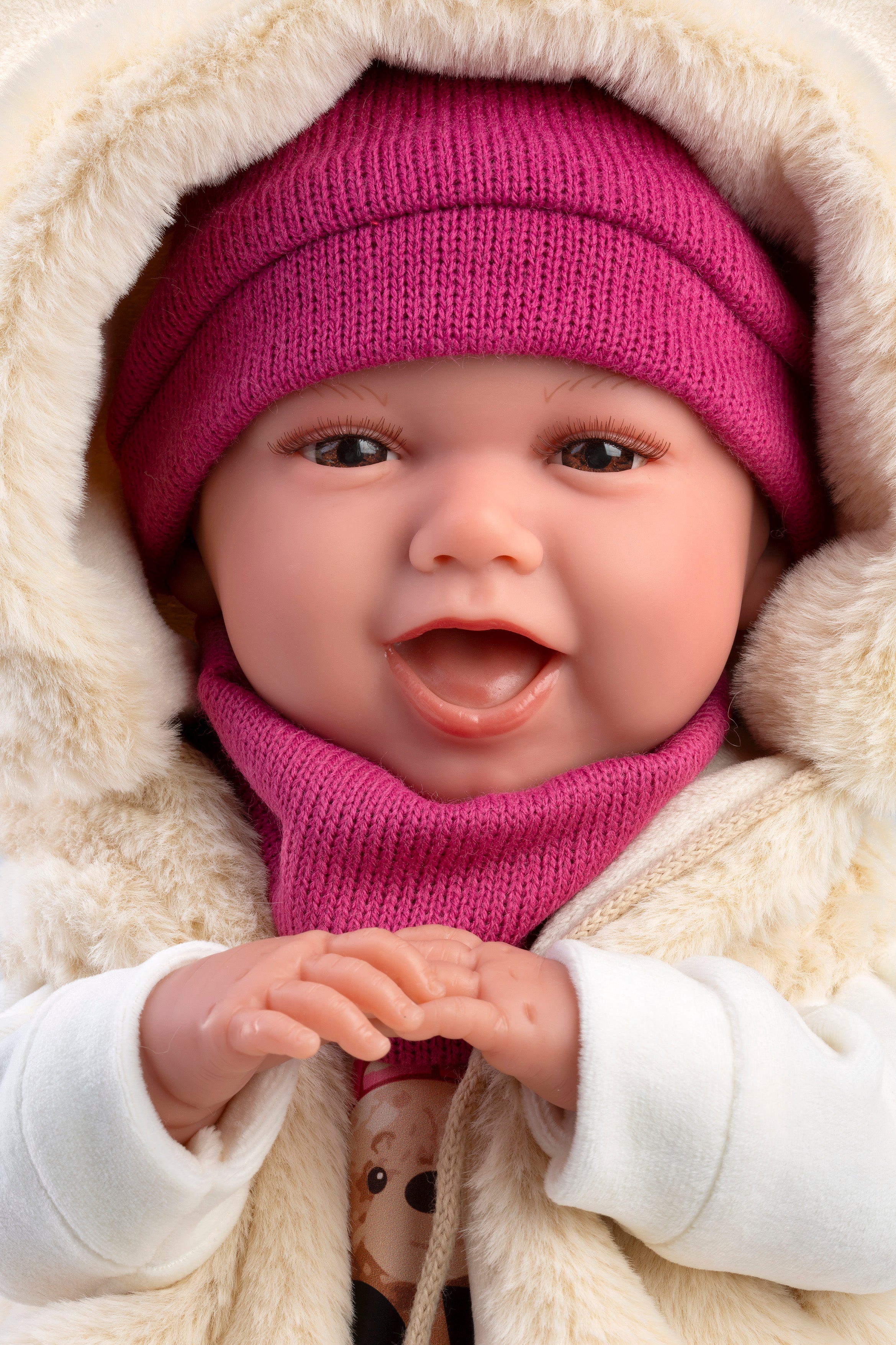 16.5" Soft Body Newborn Doll Lacey
