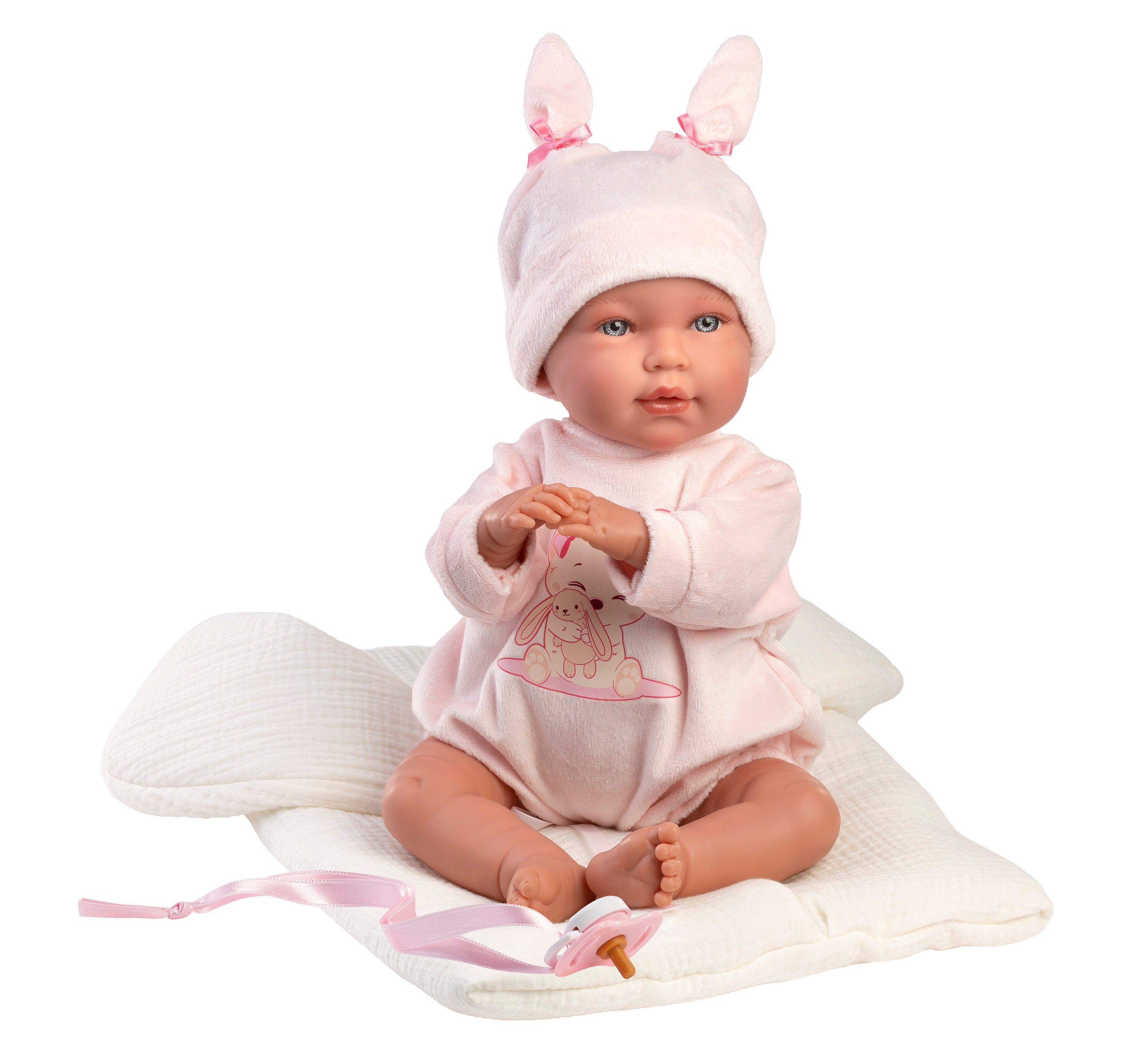 16.5" Soft Body Newborn Doll Maggie with Sleeping Bag