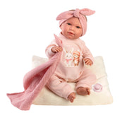 16.5" Soft Body Newborn Doll Cayetana with Cushion