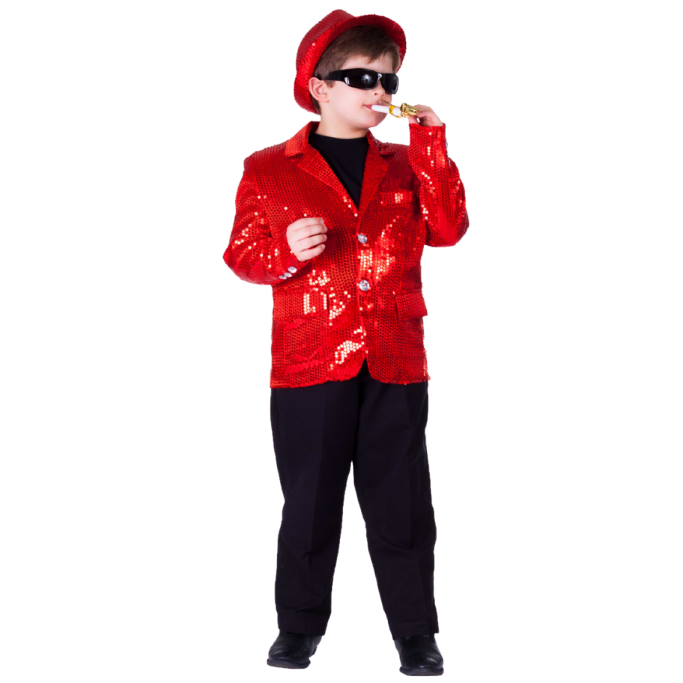 Red Sequin Jacket - Kids