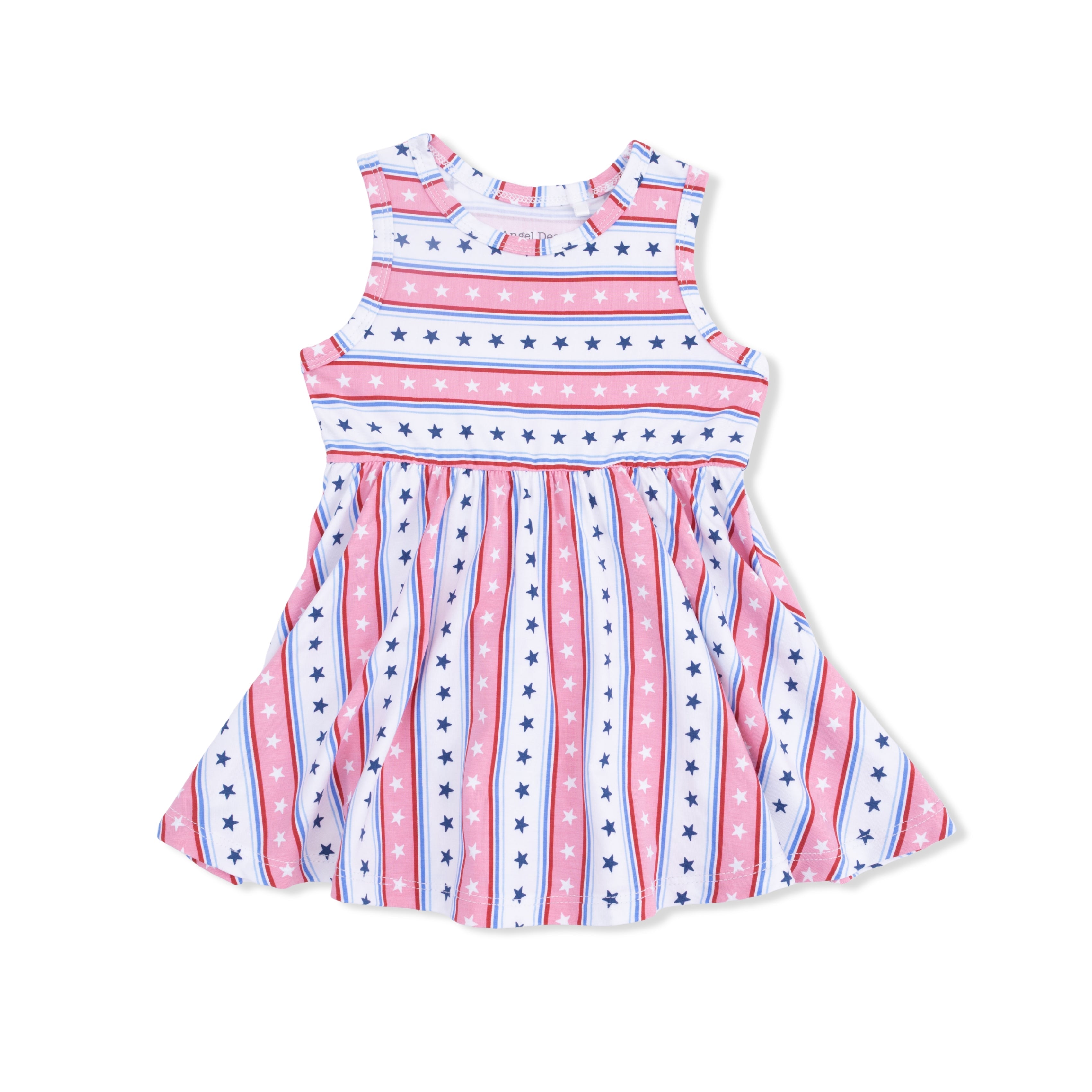 Stars And Stripes - Tank Dress With Bloomer