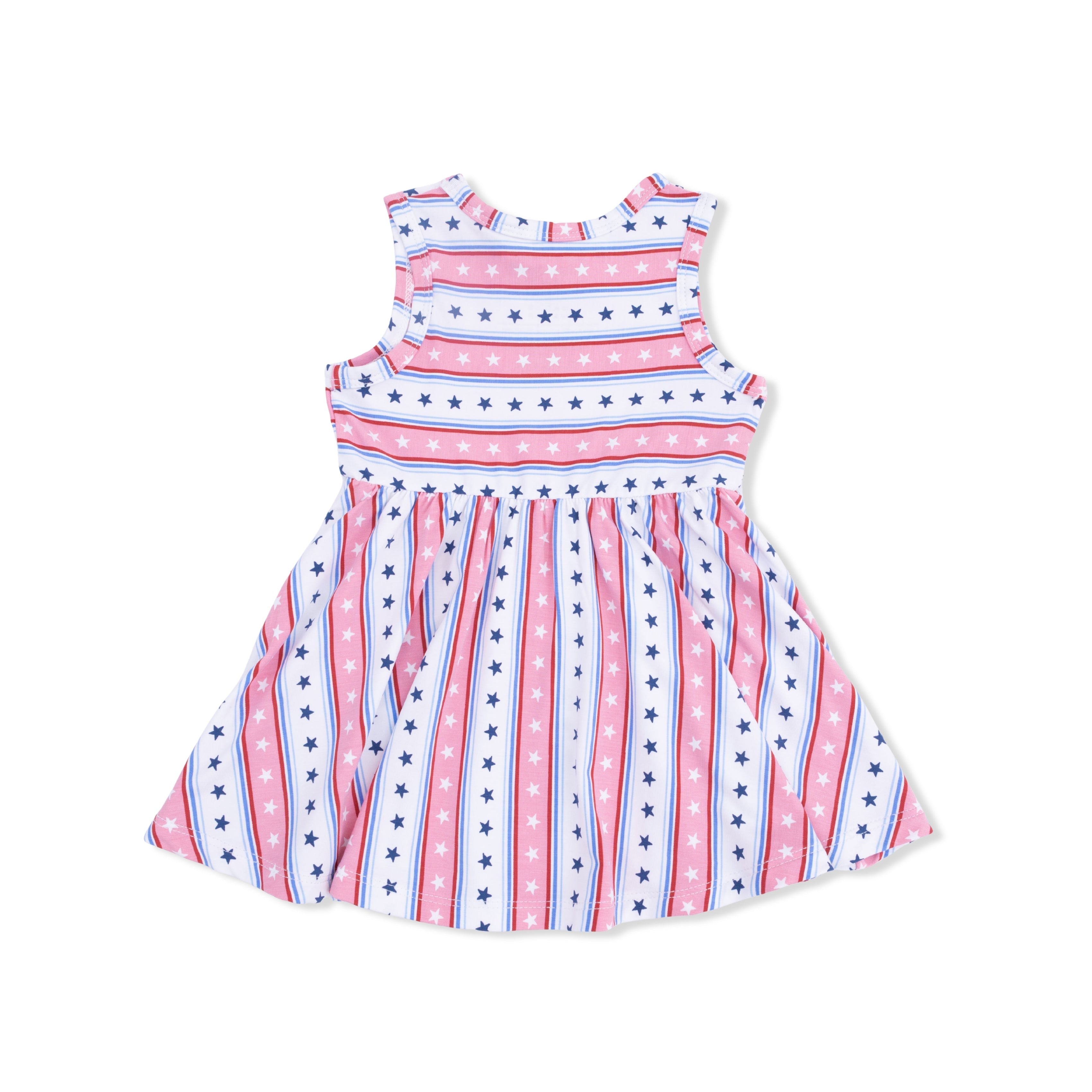 Stars And Stripes - Tank Dress With Bloomer