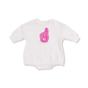 Sweatshirt Bubble With # 1 Patch