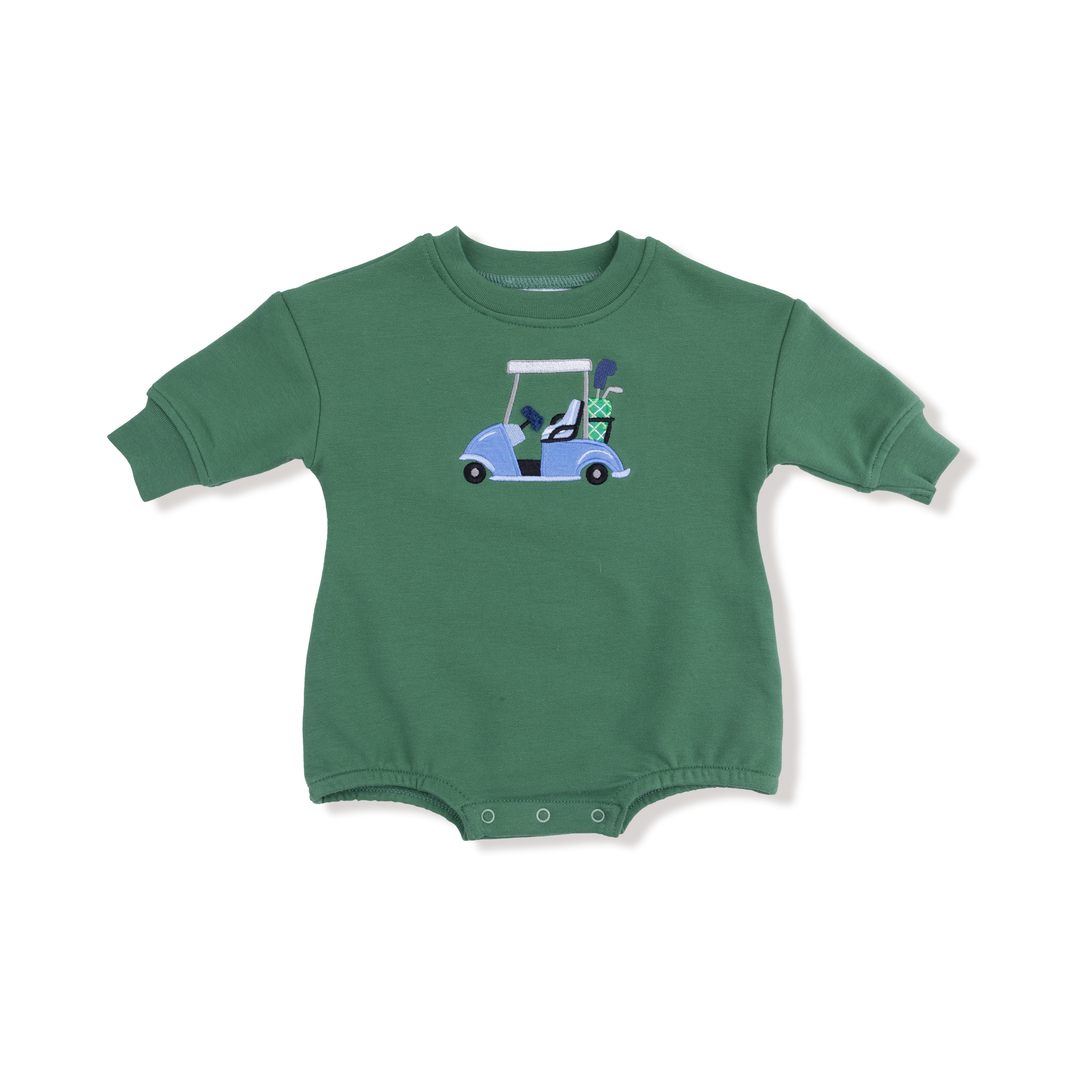 Green Golf Sweatshirt Bubble