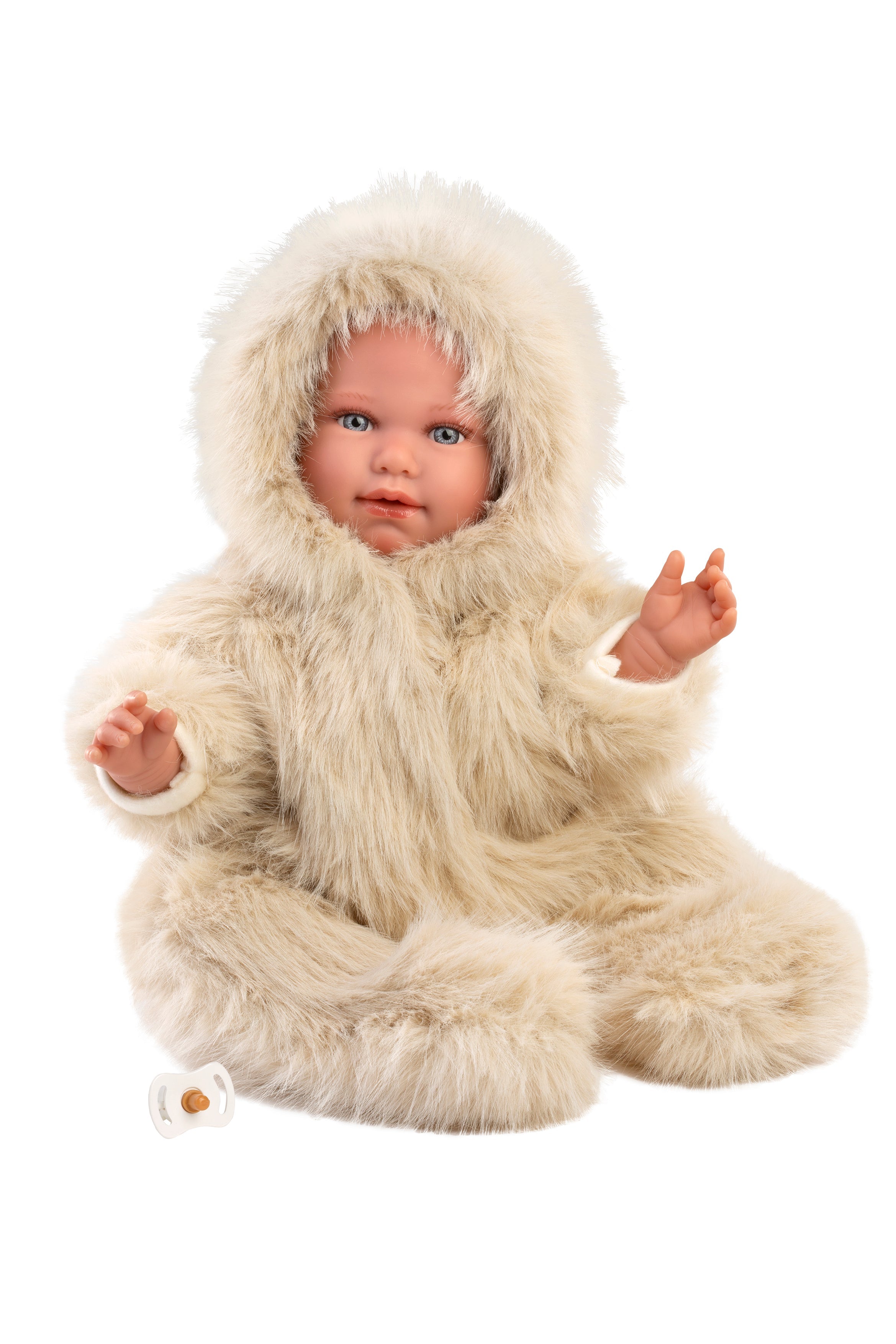 17.7" Soft Body Newborn Doll Cara