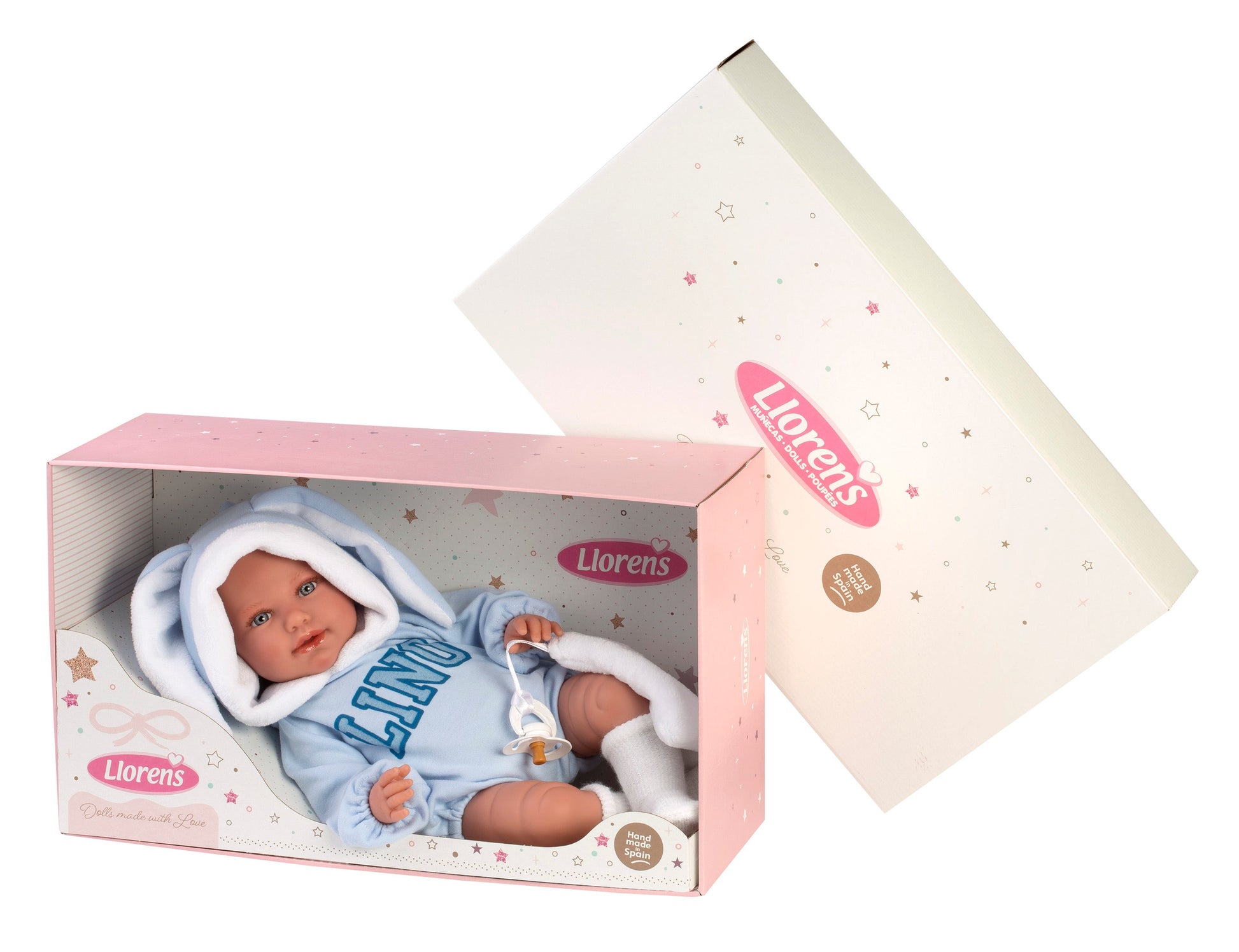17.7" Crying Soft Body Newborn Doll Alberto