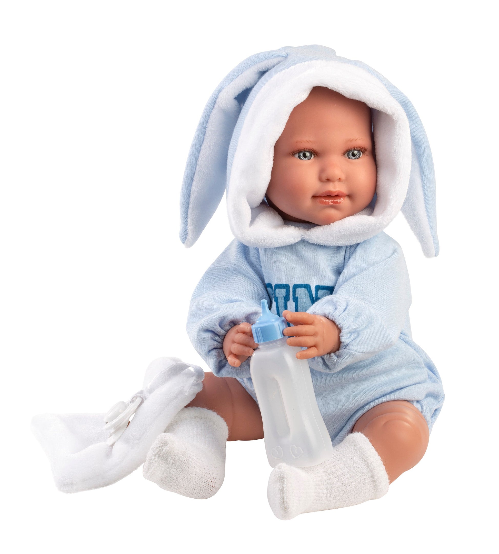 17.7" Crying Soft Body Newborn Doll Alberto