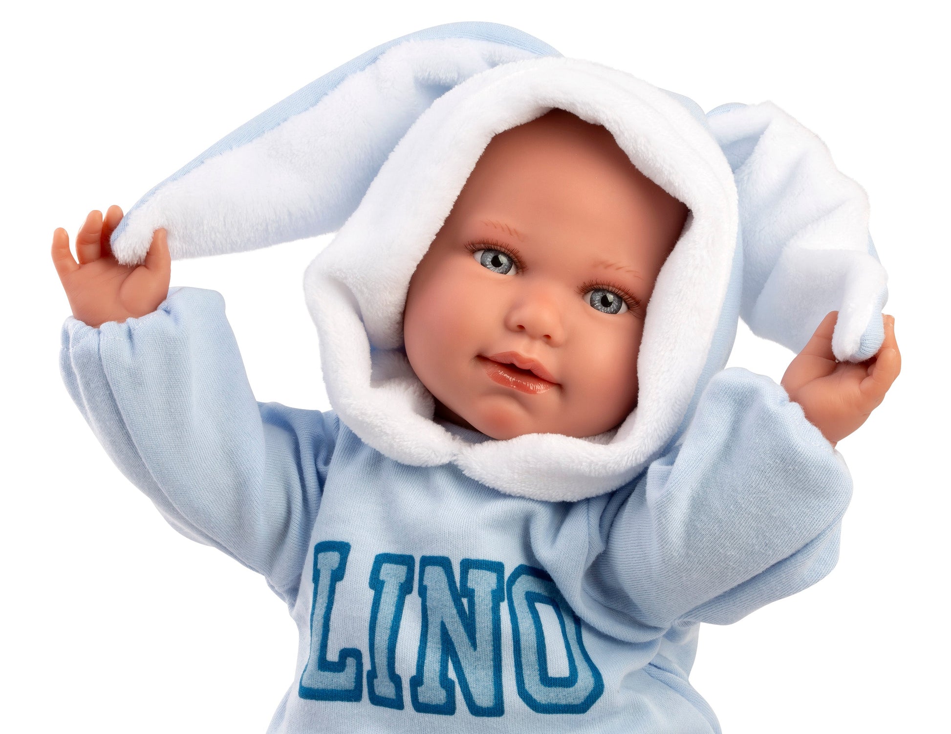 17.7" Crying Soft Body Newborn Doll Alberto