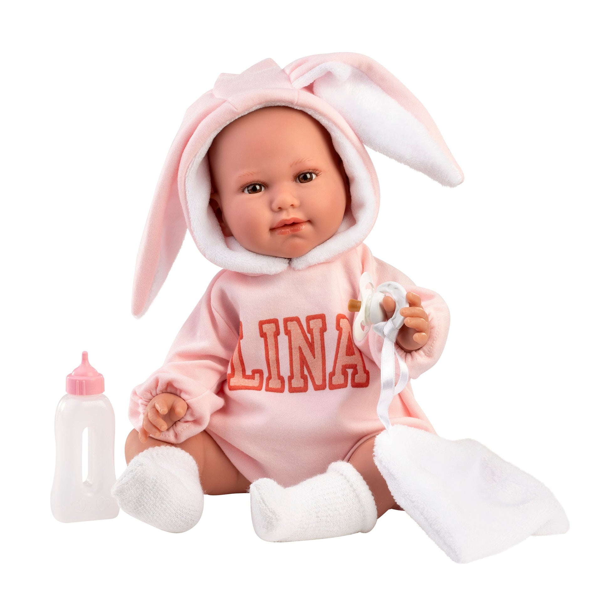 17.7" Crying Soft Body Newborn Doll Adriana