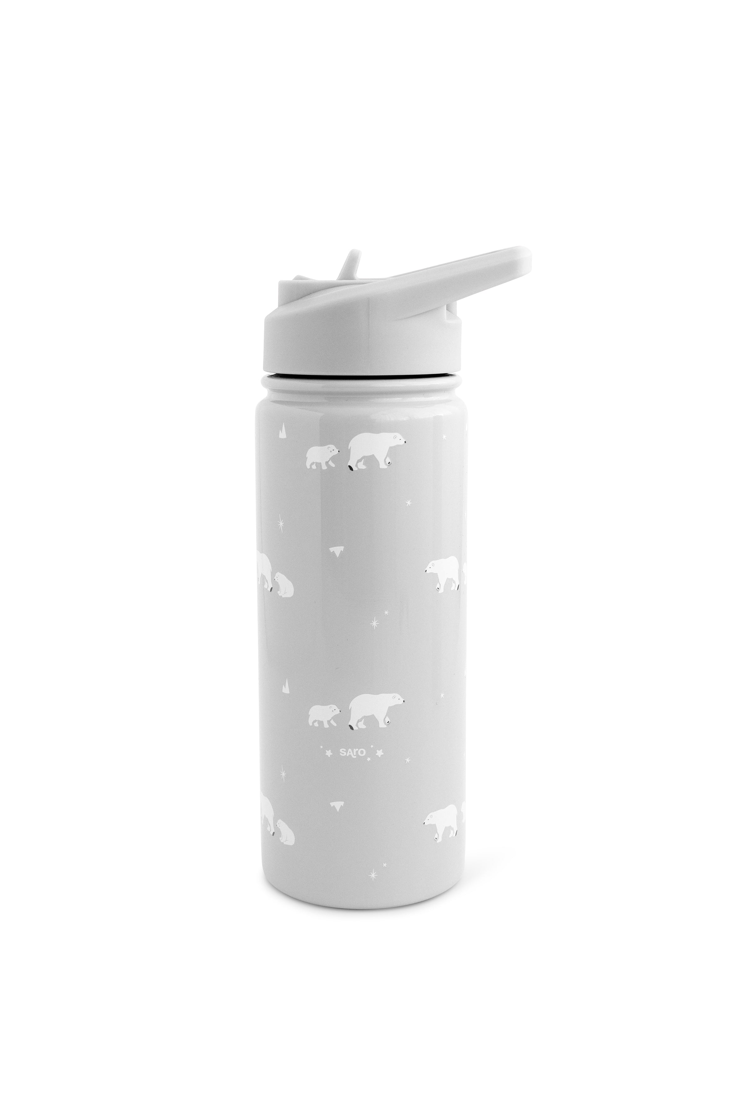 Polaris "Glacier Grey" Kids Thermos Bottle 16.9oz