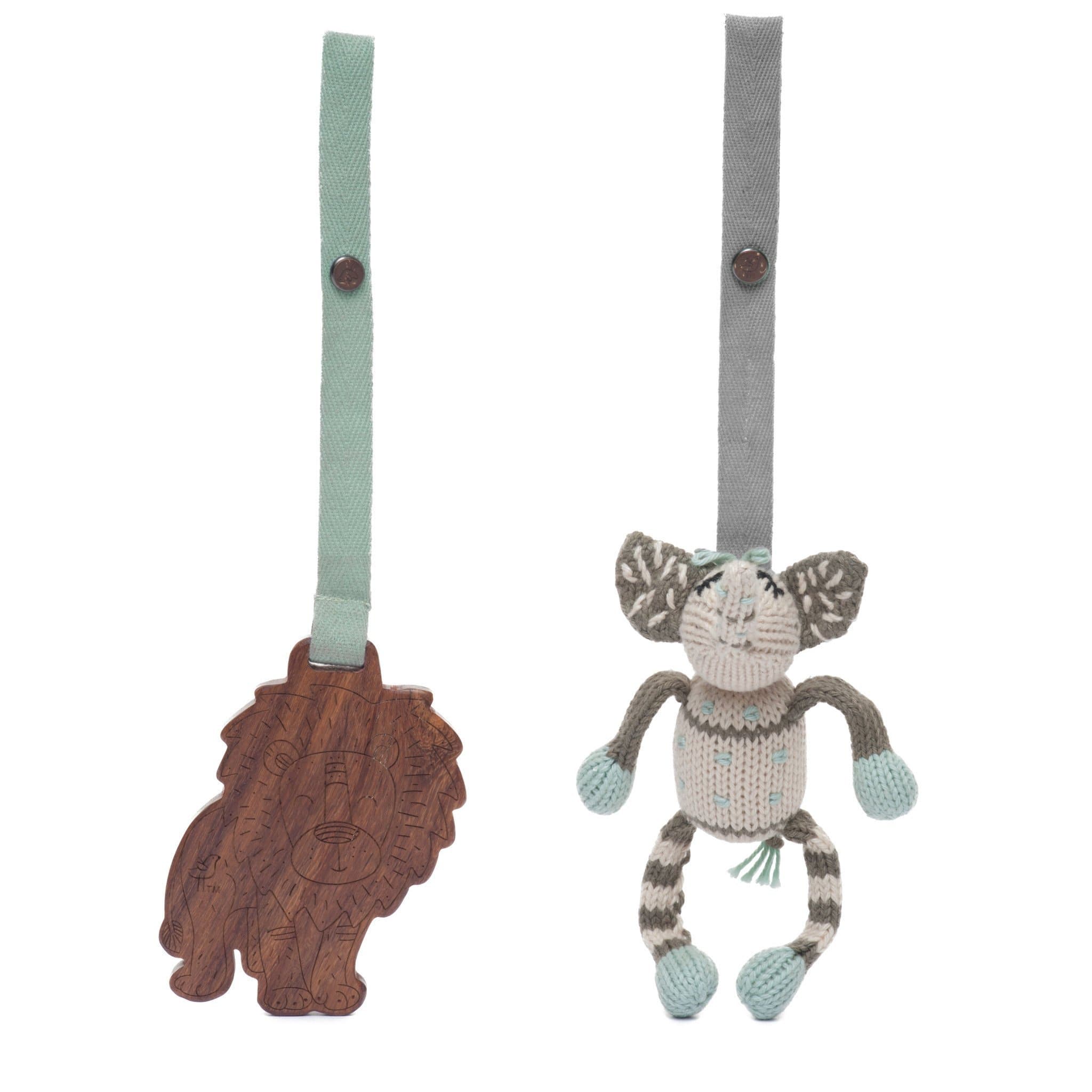 2 Pc. Stroller Toys | Kellan & Jojo