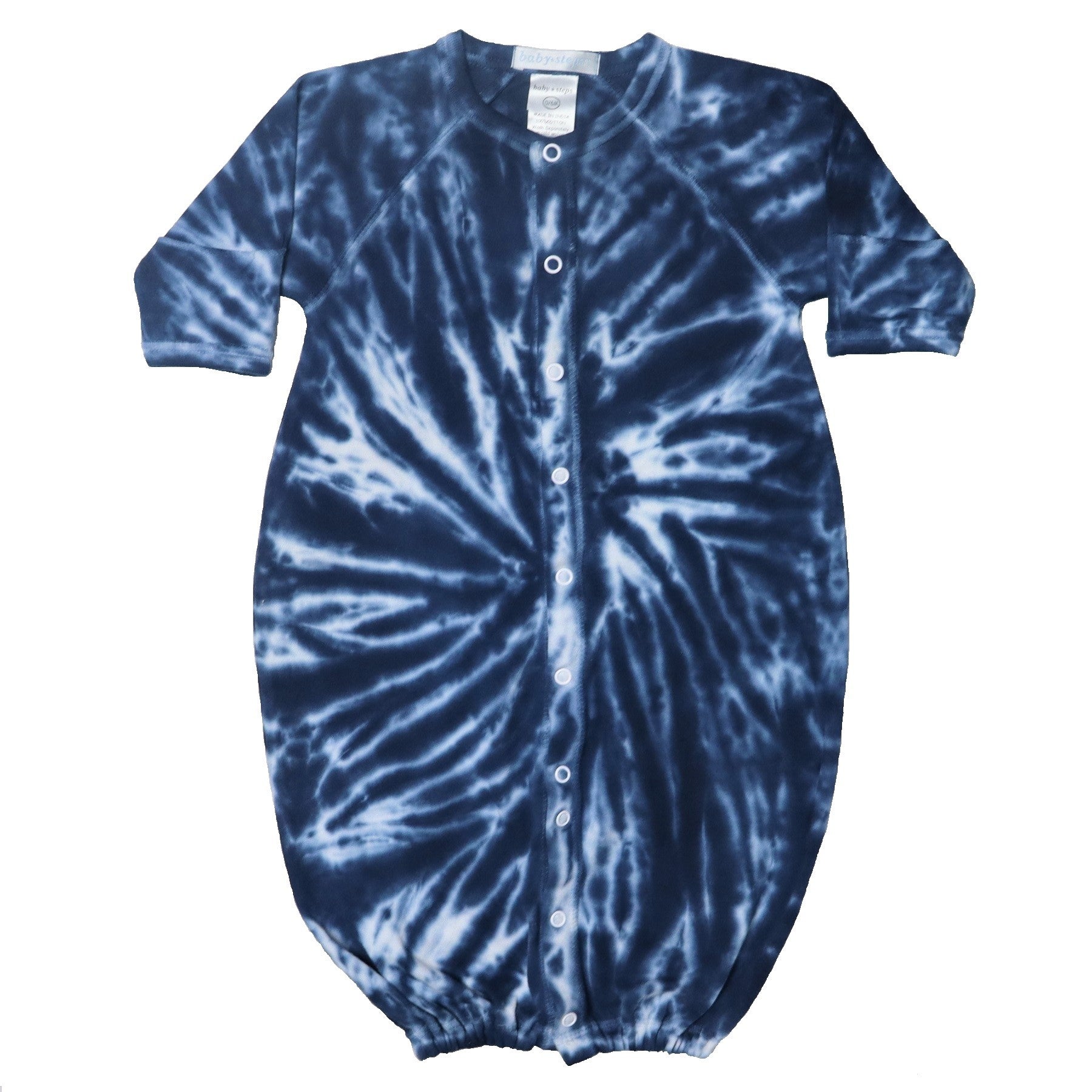 Baby Tie Dye Converter Gown - Liam