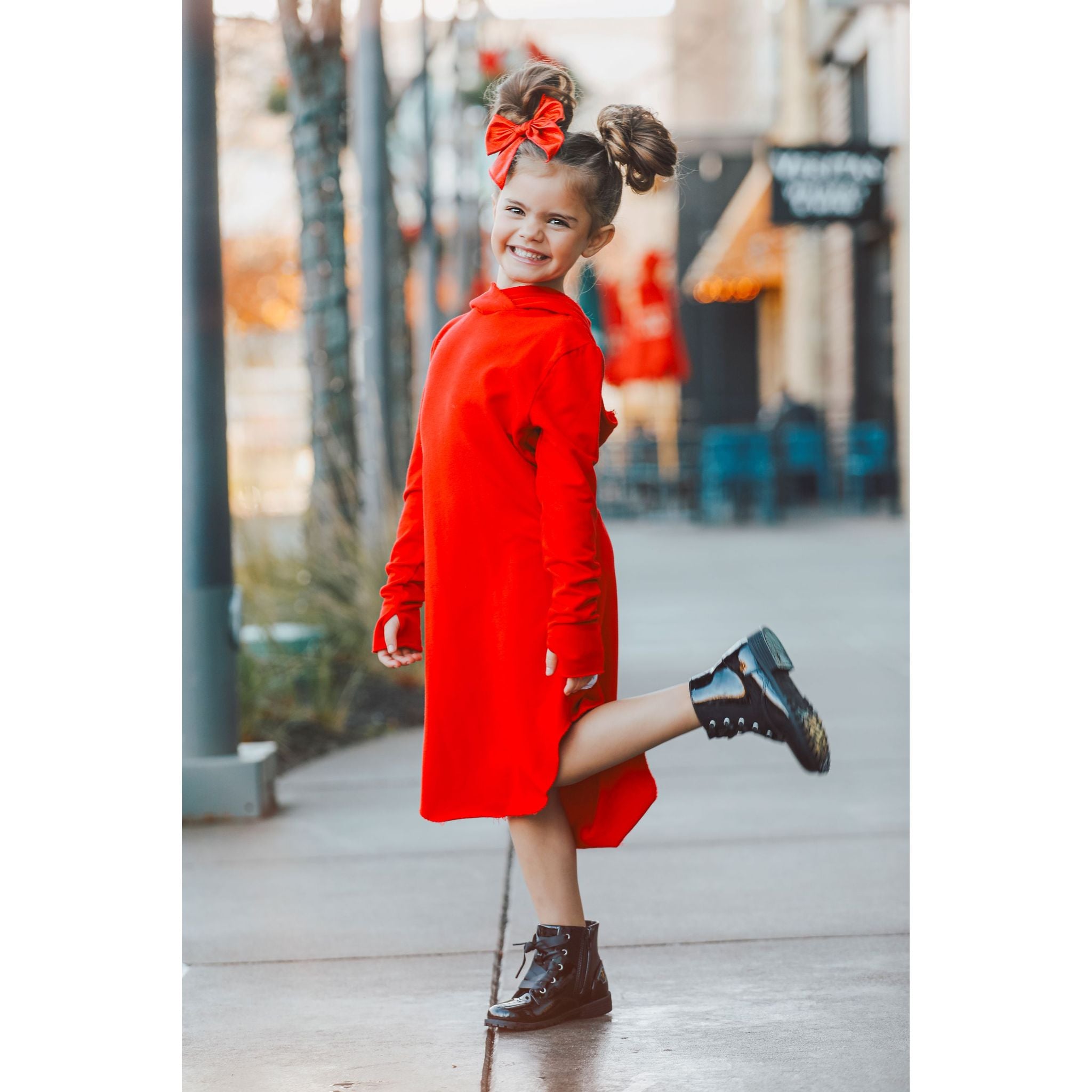 Organic Luna  Hoodie Dress