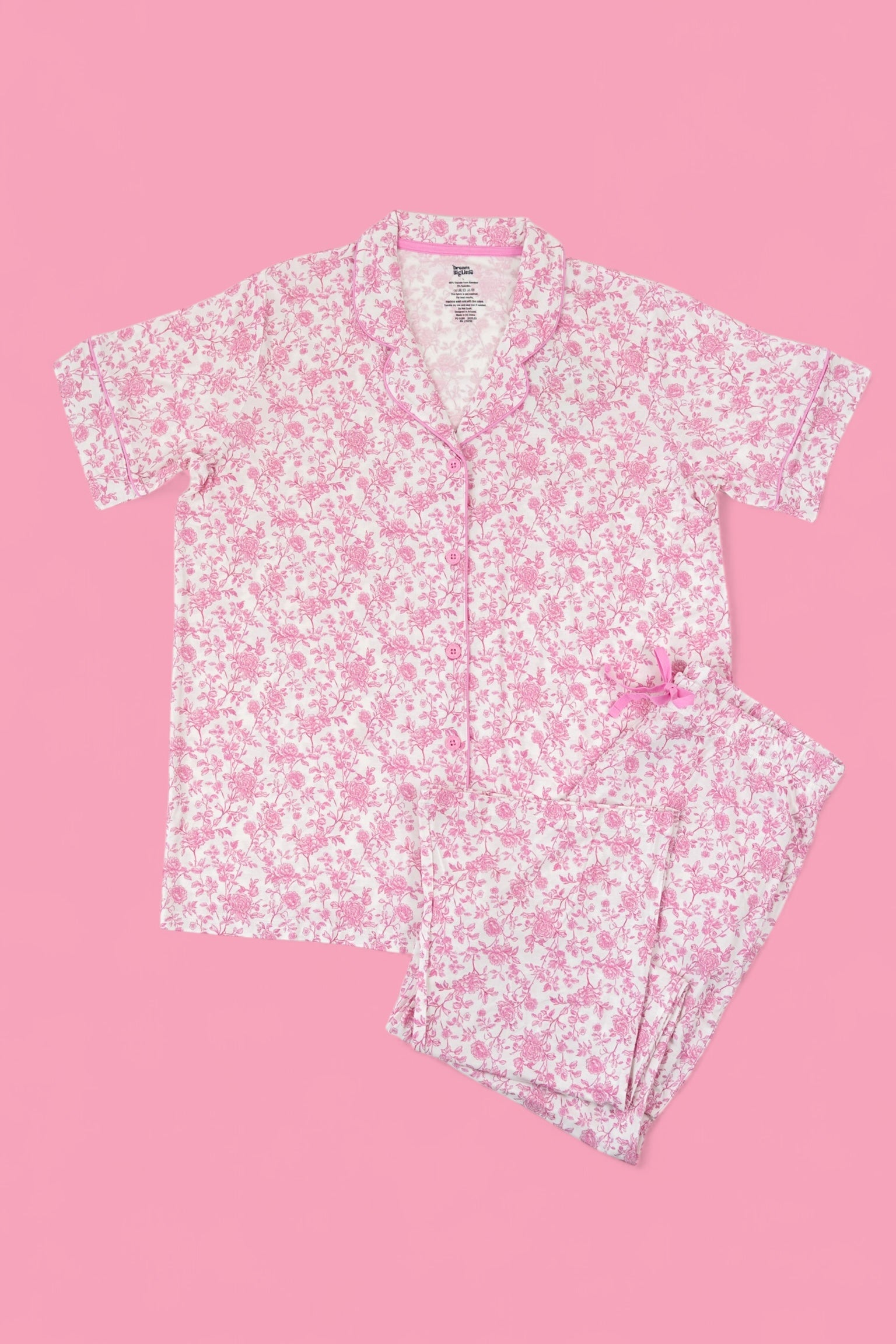 Rosewood Toile Women’s Relaxed Flare Dream Set