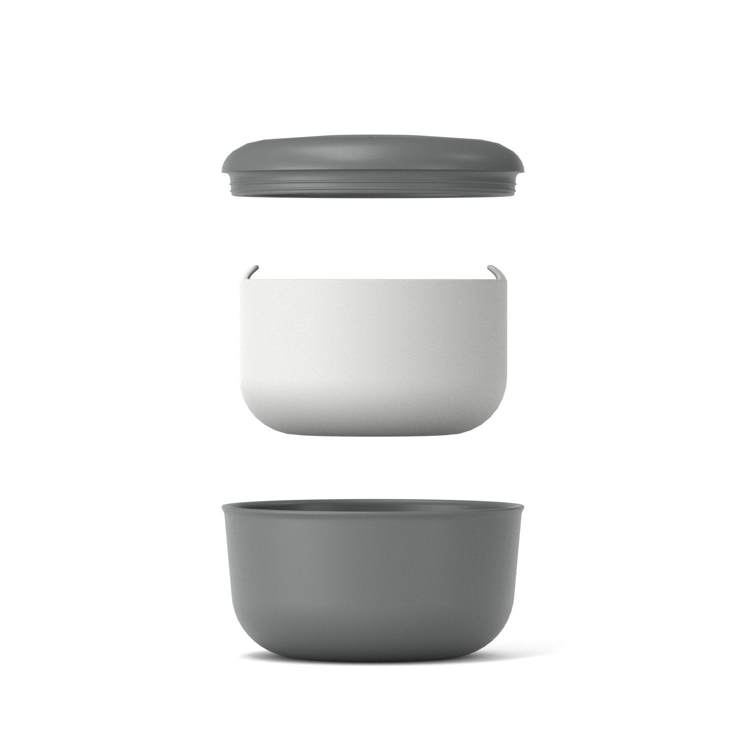 25 Oz Lunch Set With Heat-safe Insert - Smoke