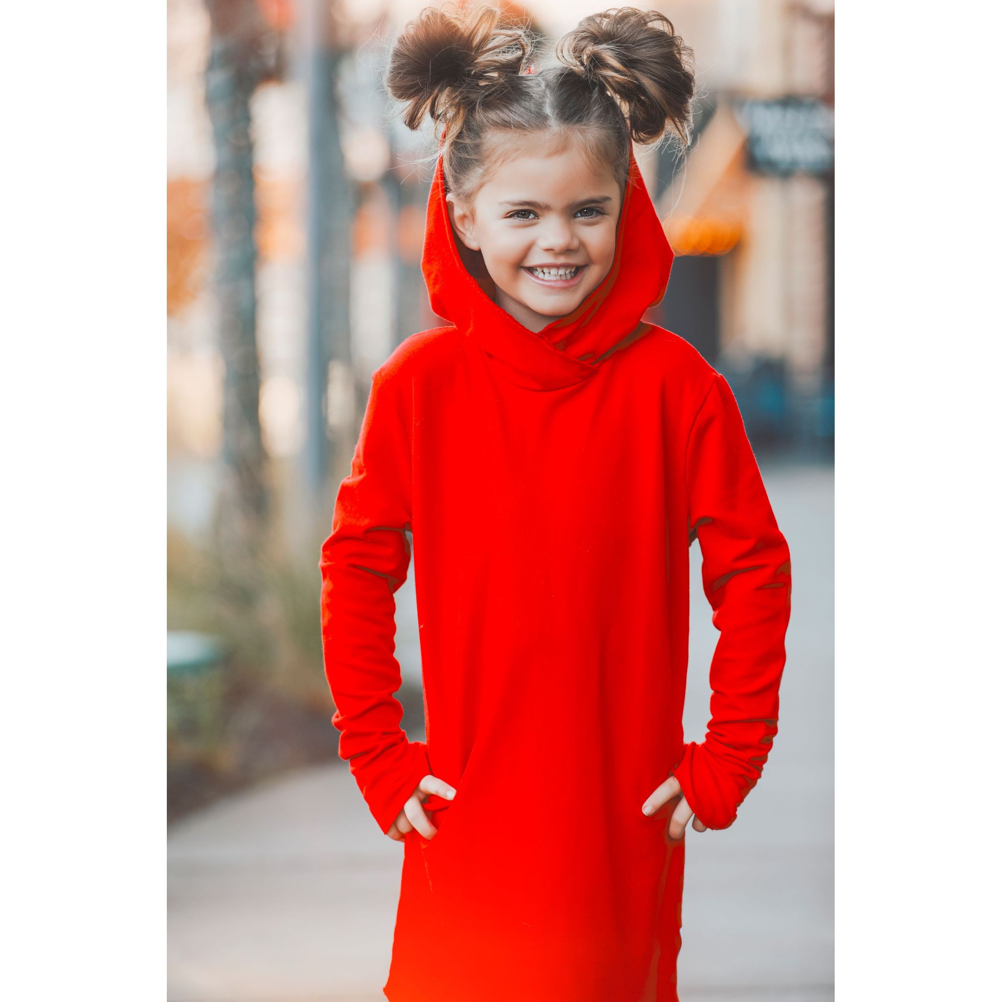 Organic Luna  Hoodie Dress