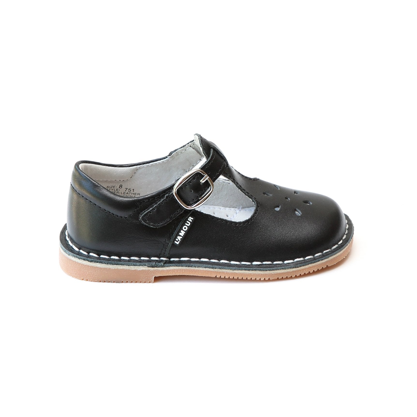 Joy Classic Leather T-strap Mary Jane