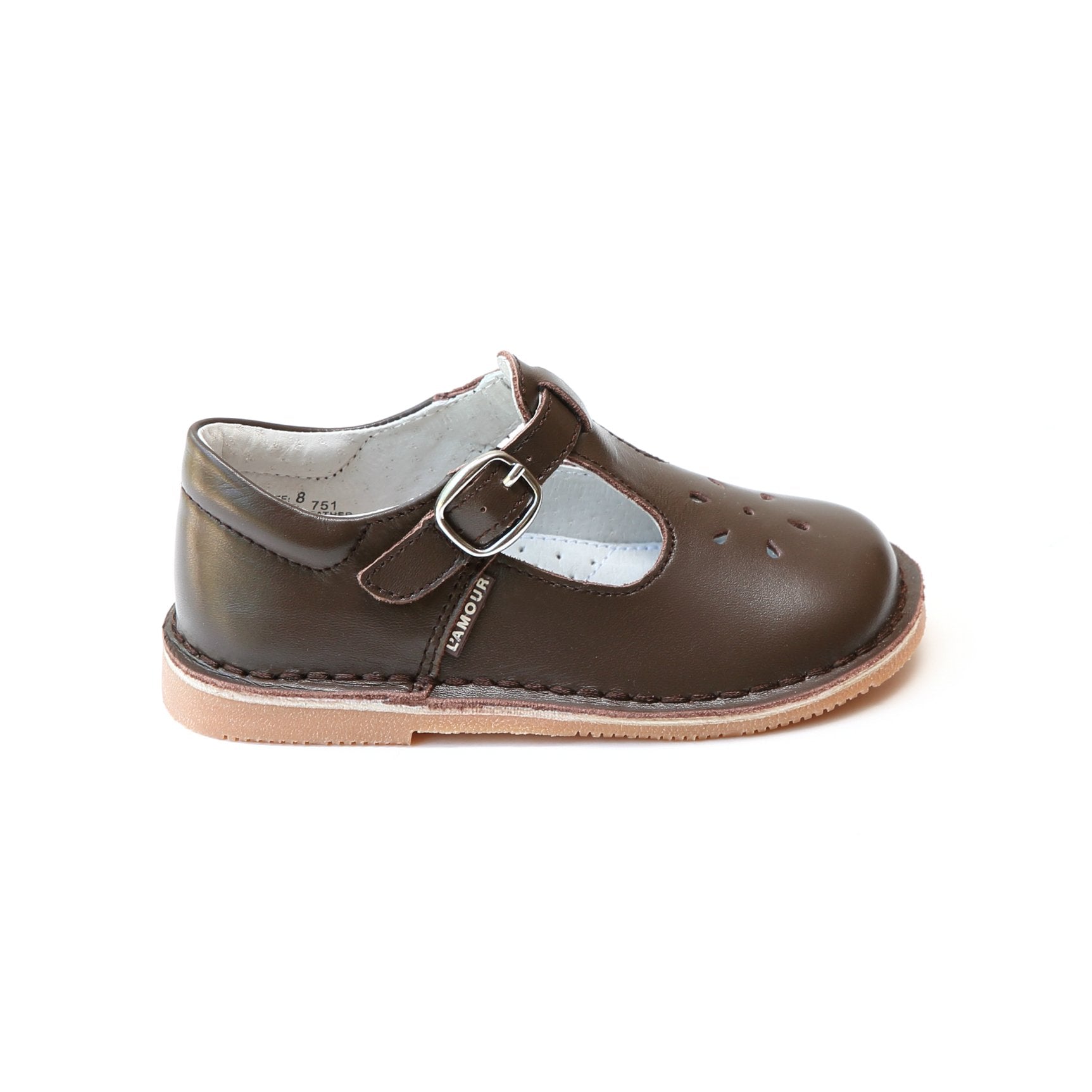 Joy Classic Leather T-strap Mary Jane