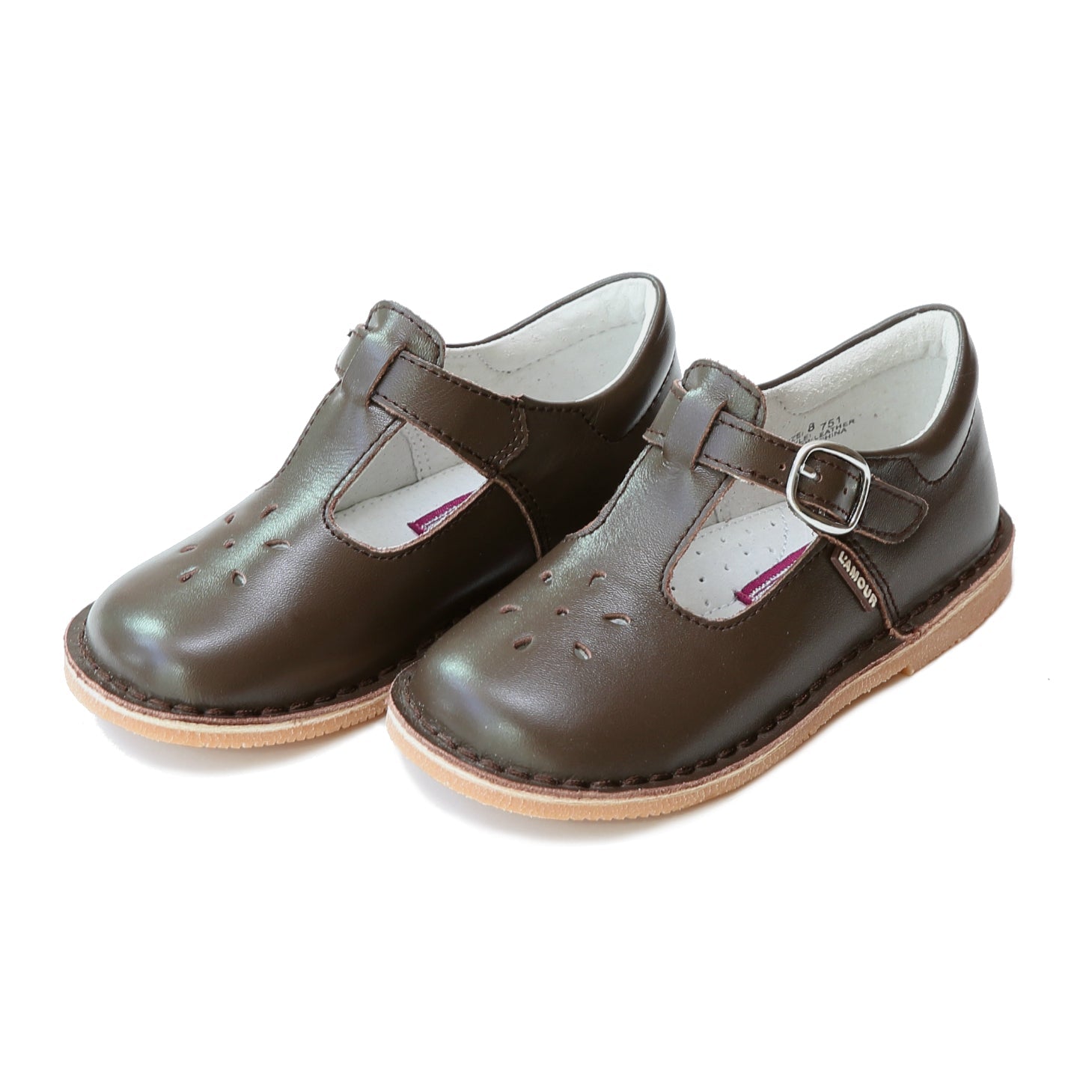 Joy Classic Leather T-strap Mary Jane