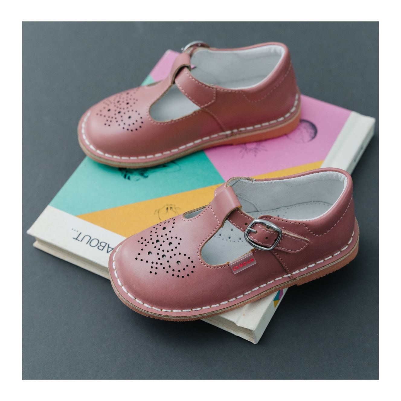 Ollie T-strap Leather Mary Jane