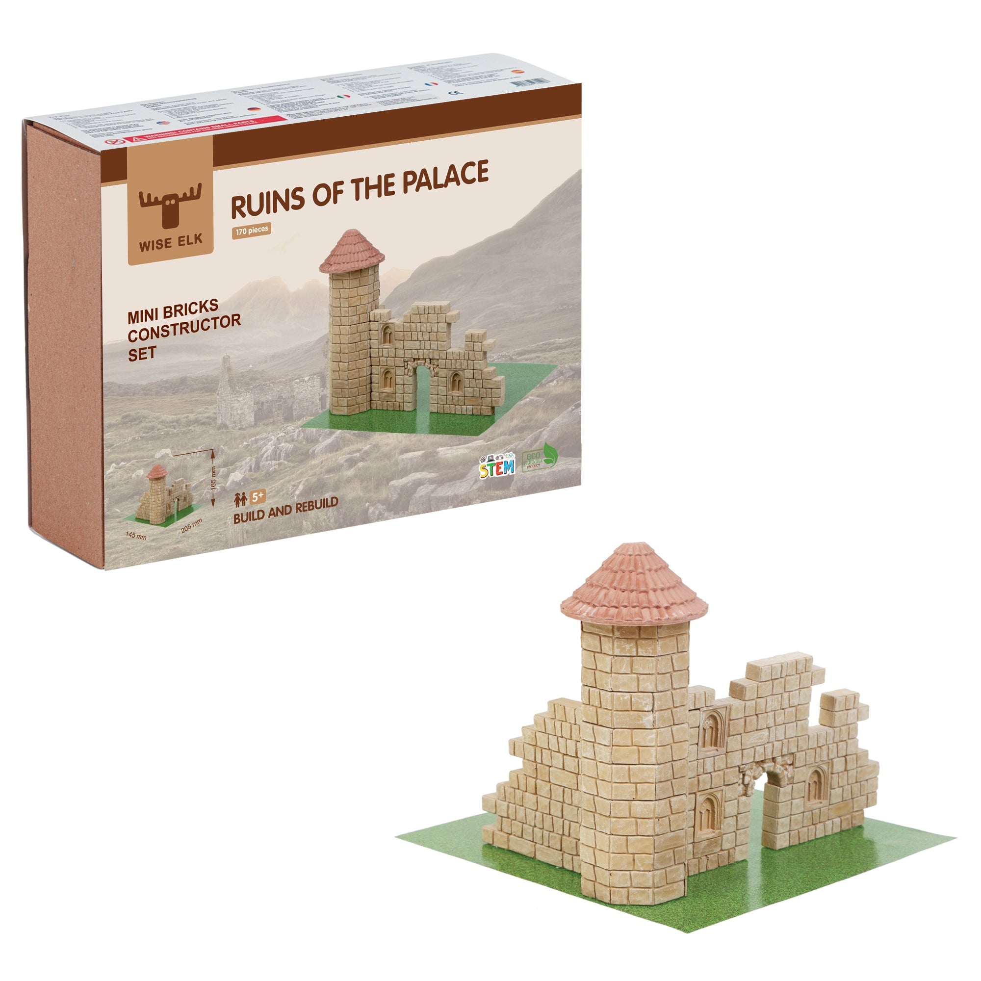 Wise Elk™ Ruins of Palace | 170 pcs. by Wise Elk