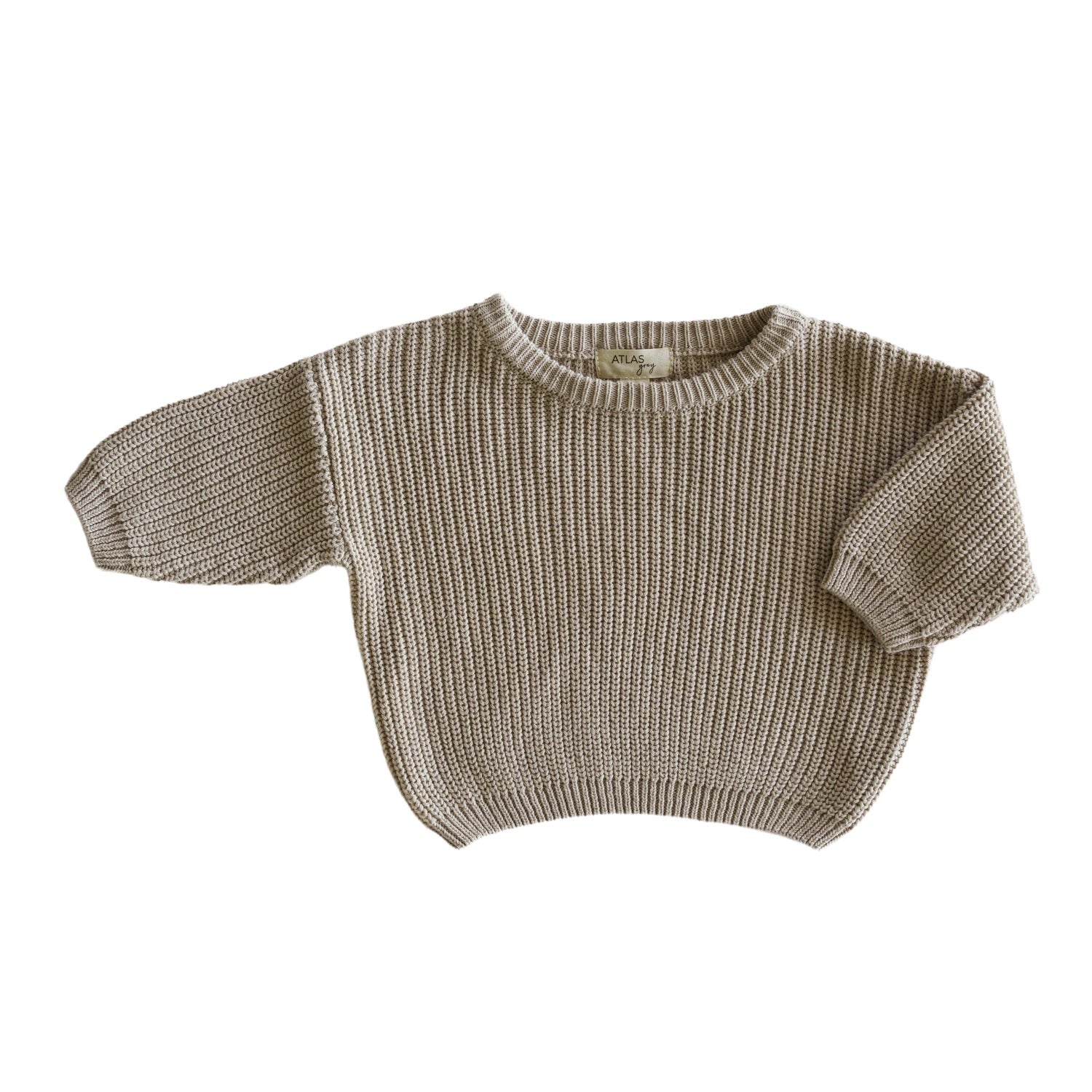 Organic Chunky Knit Sweater