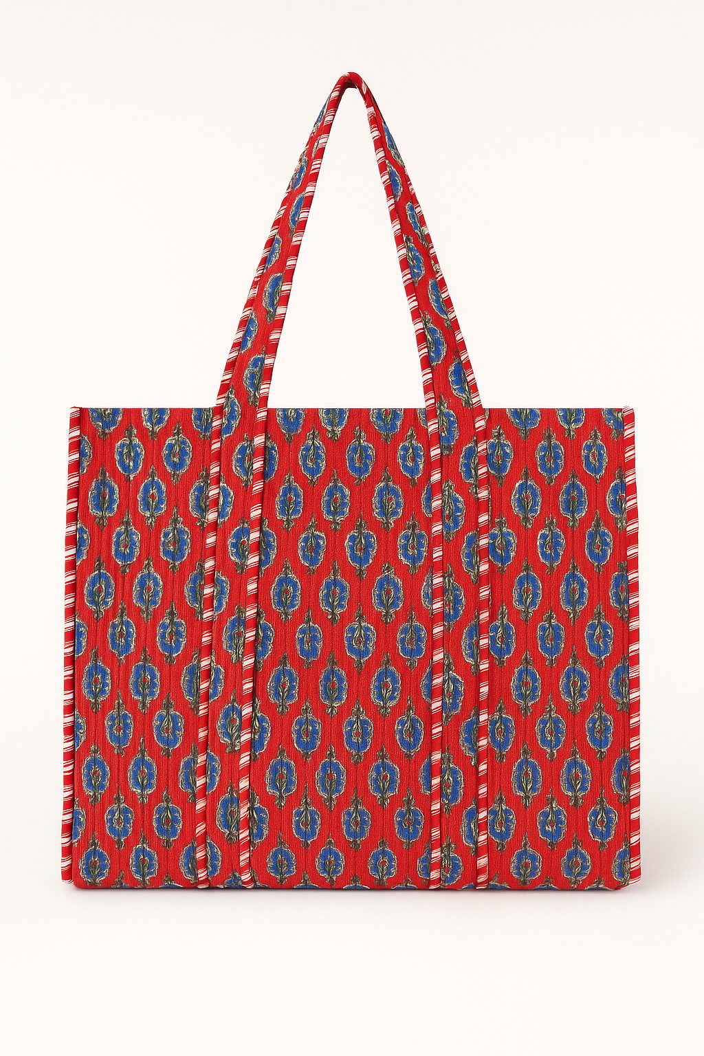 Rouge Paisley Tote