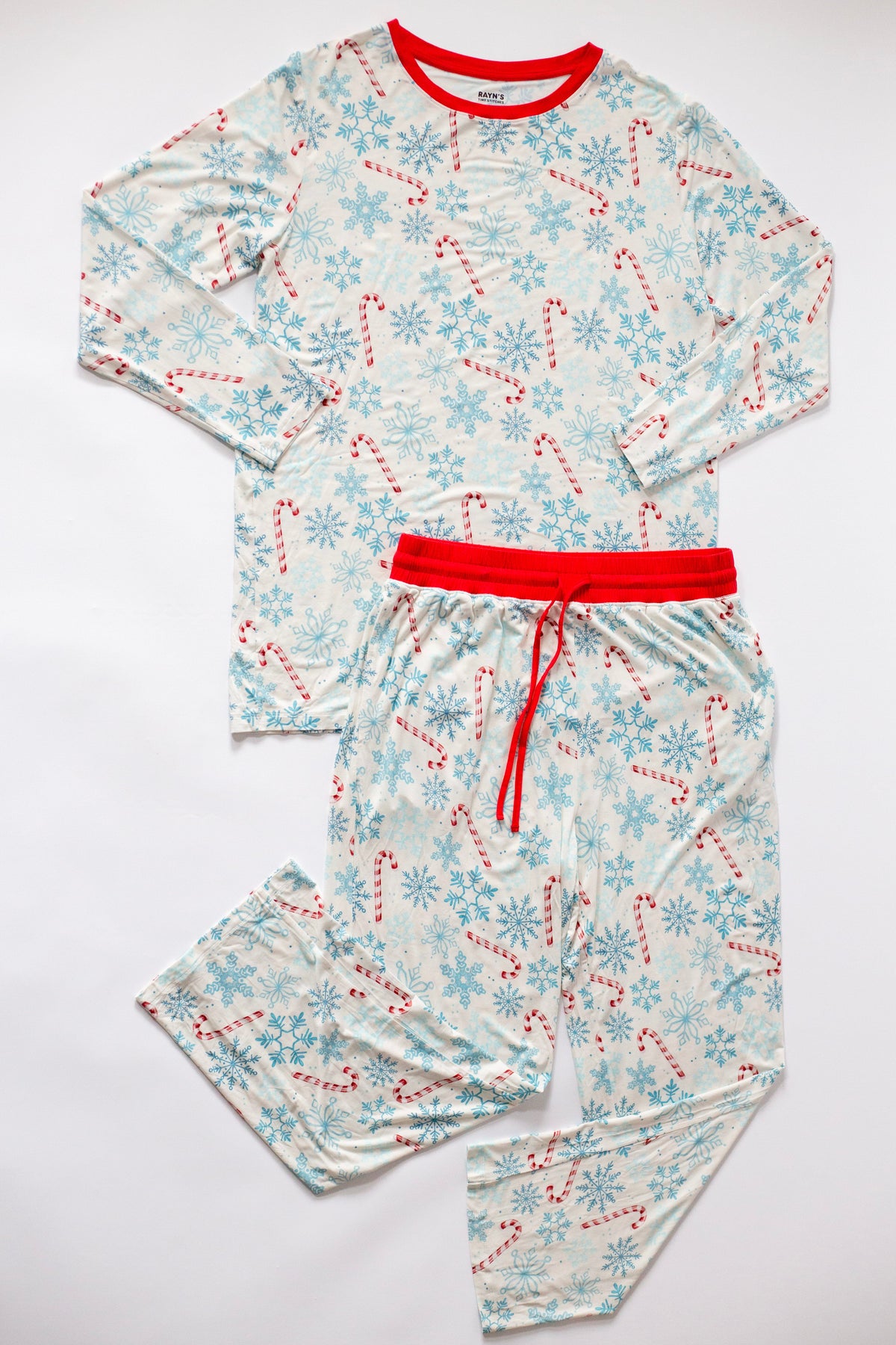 My First Candy Cane: Mens 2 Piece Mens Bamboo Pajamas