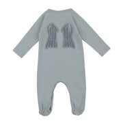 Wings Footie, Pale Blue