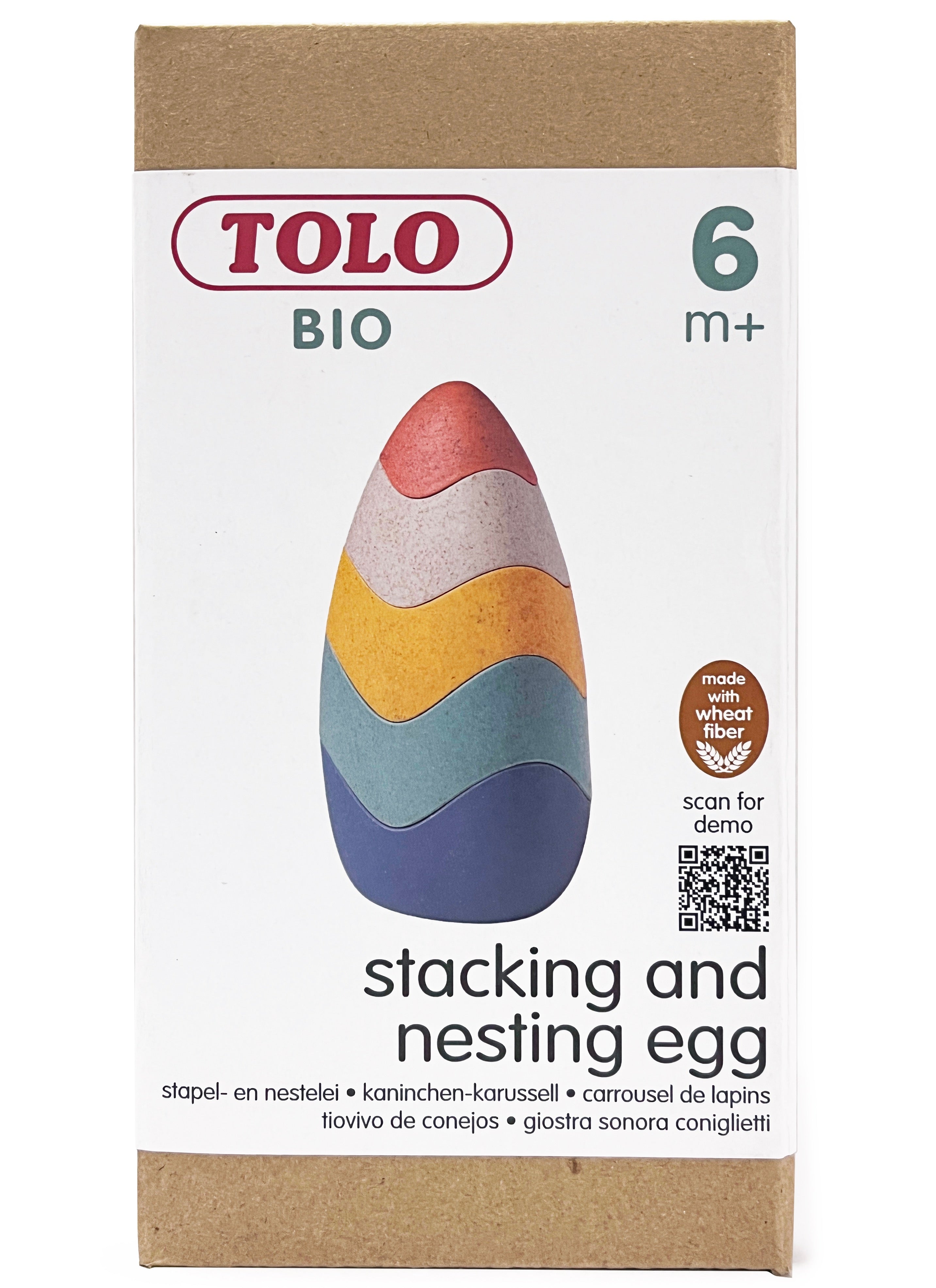 Stacking And Nesting Egg - Tolo