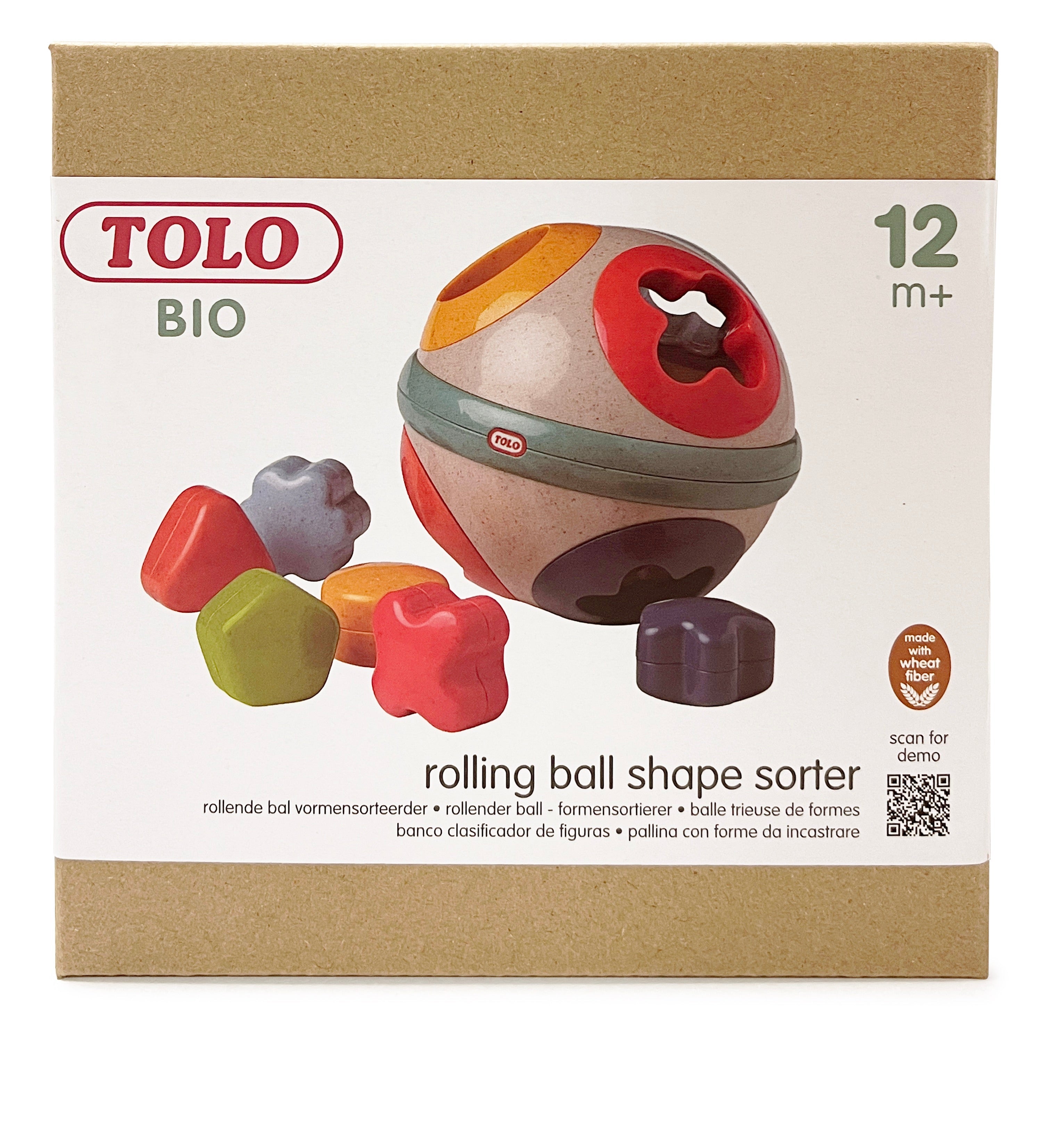 Rolling Ball Shape Sorter - Tolo