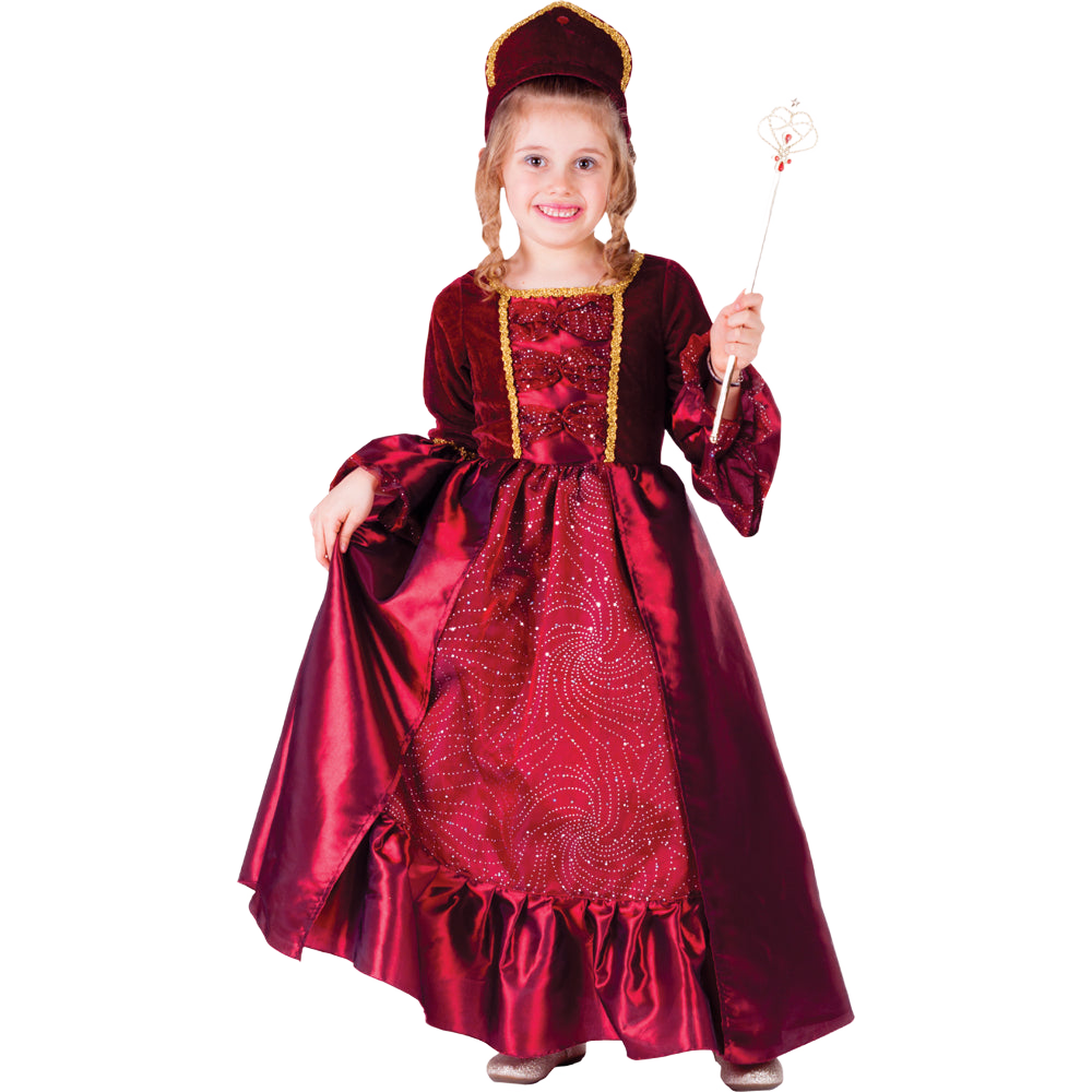 Burgundy Belle Ball Gown - Kids