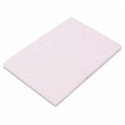 Striped Crib Sheet - Light Pink Luxury Baby Bedding