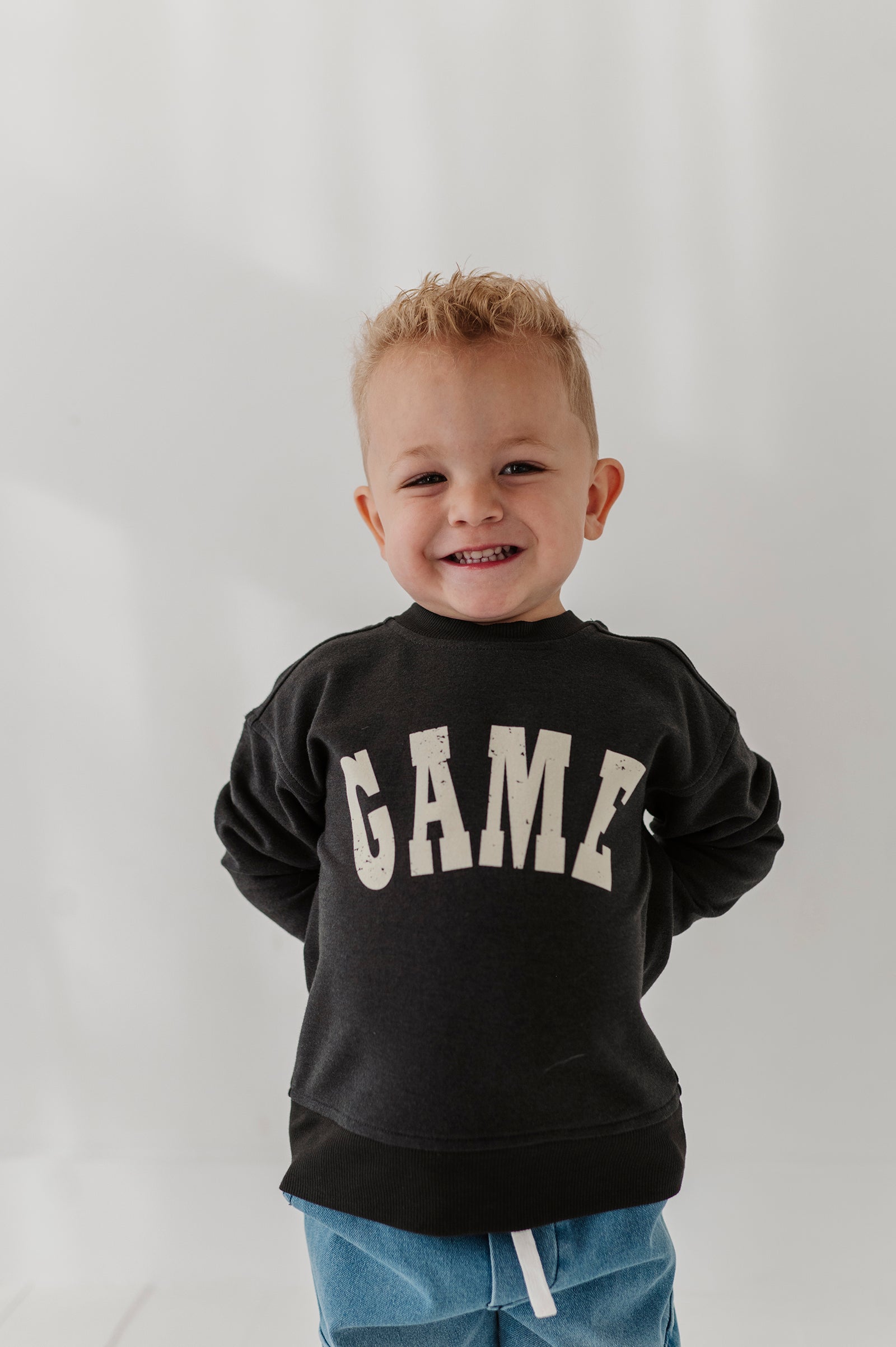 Boys Boxy Sweatshirt In Game