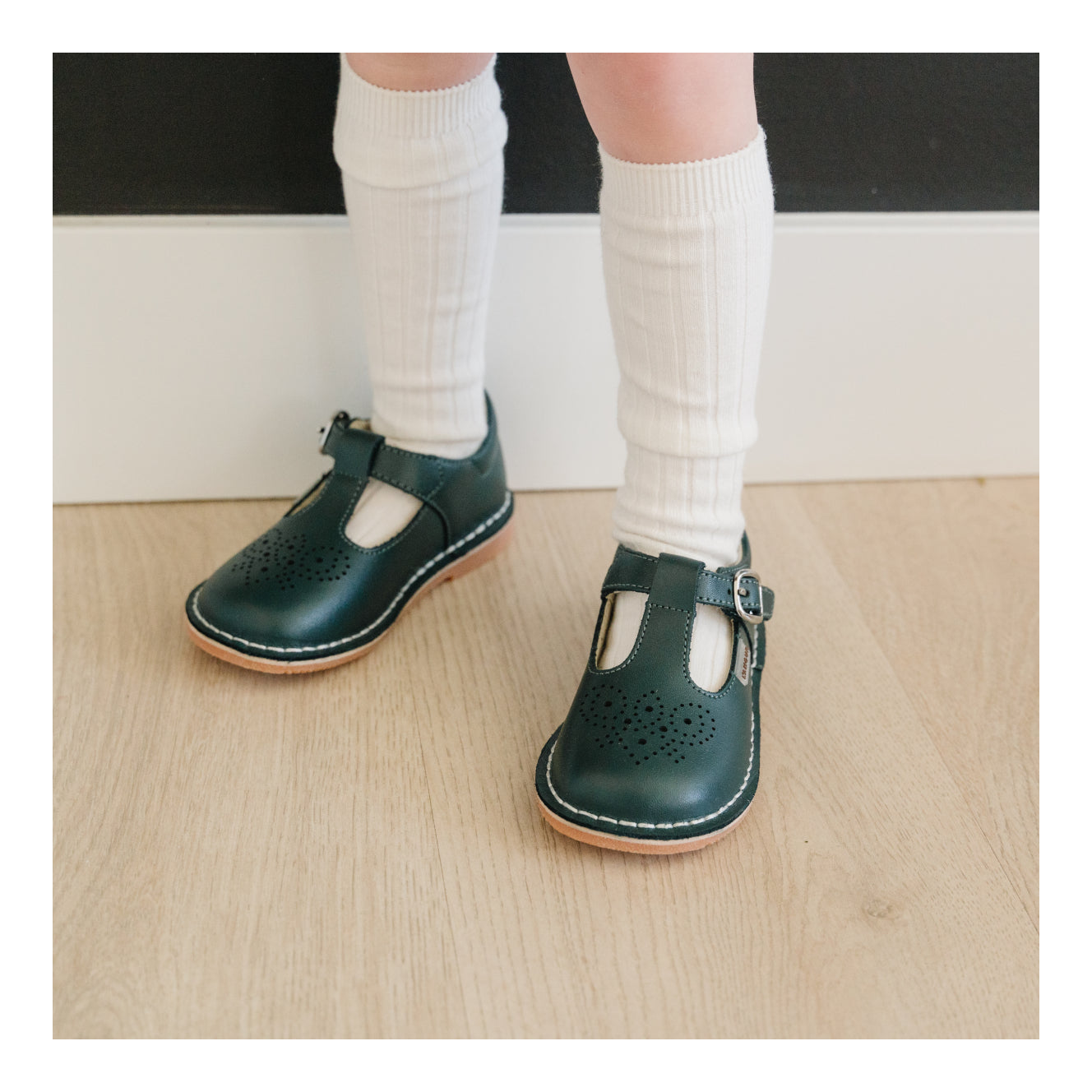 Ollie T-strap Leather Mary Jane