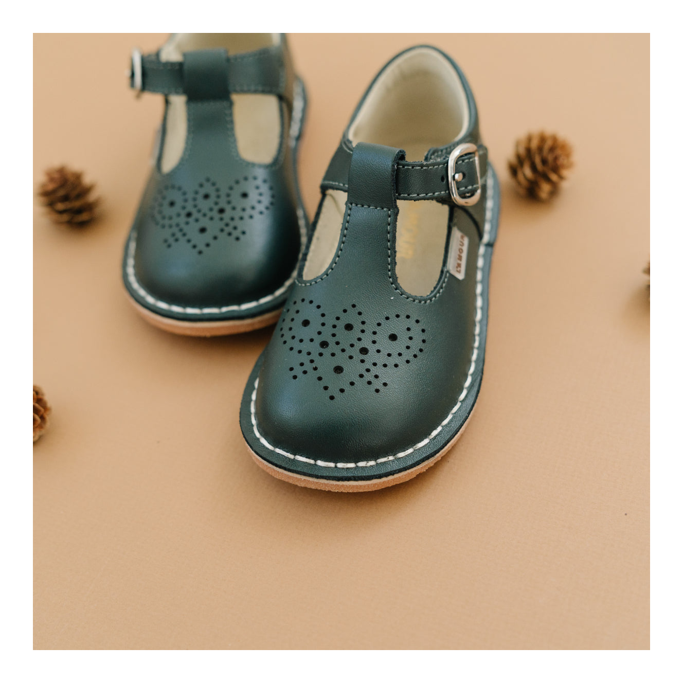 Ollie T-strap Leather Mary Jane