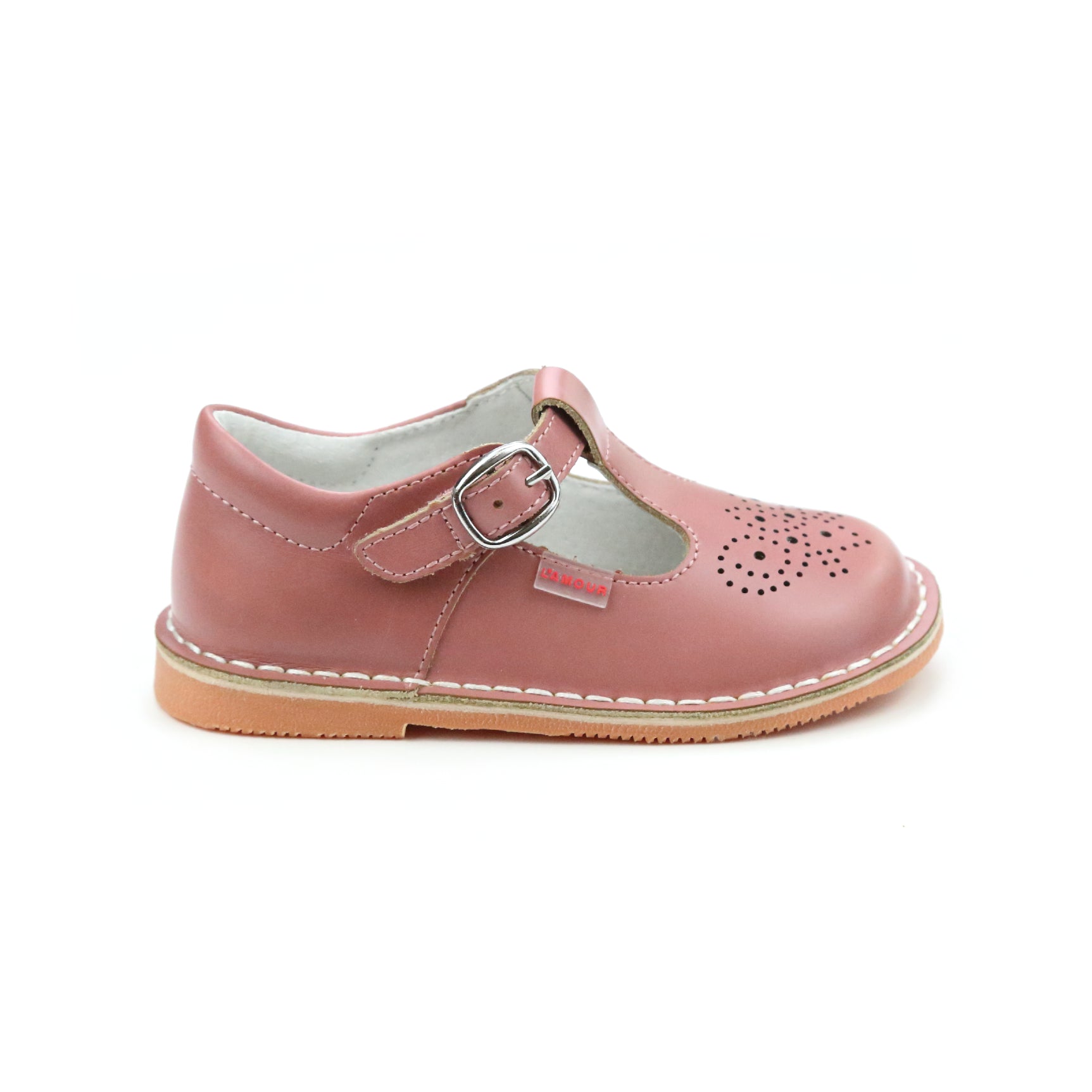 Ollie T-strap Leather Mary Jane