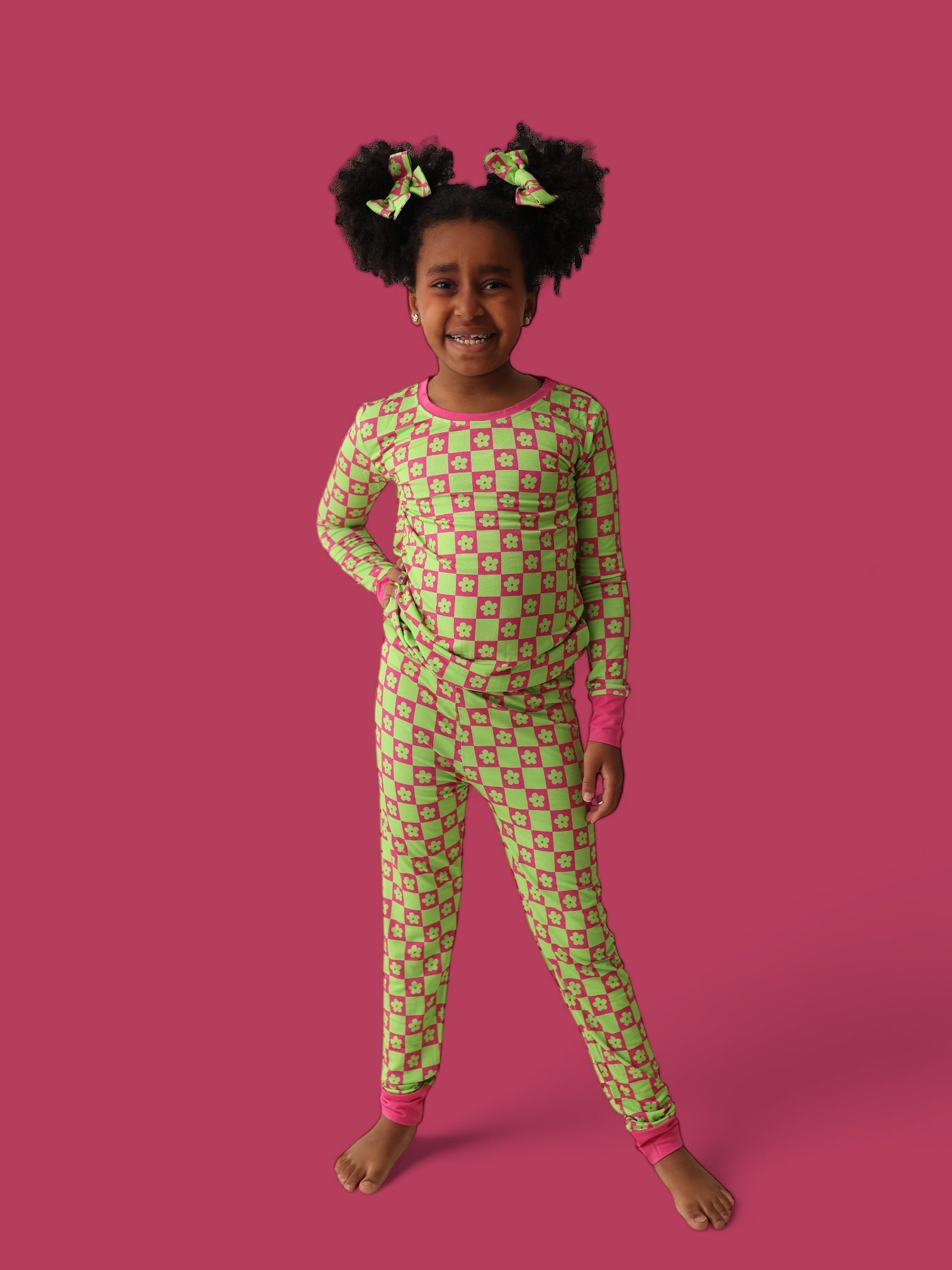 Wild Daisy Checkers Dream Set