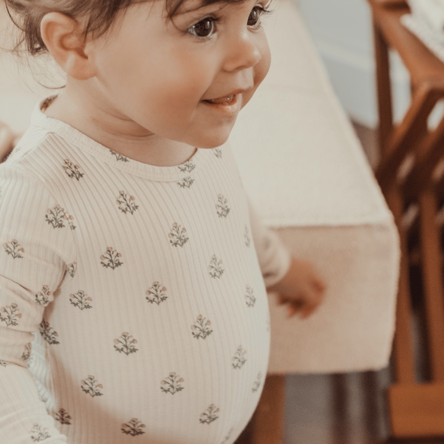 The Printed Bonnet - Zara Blue