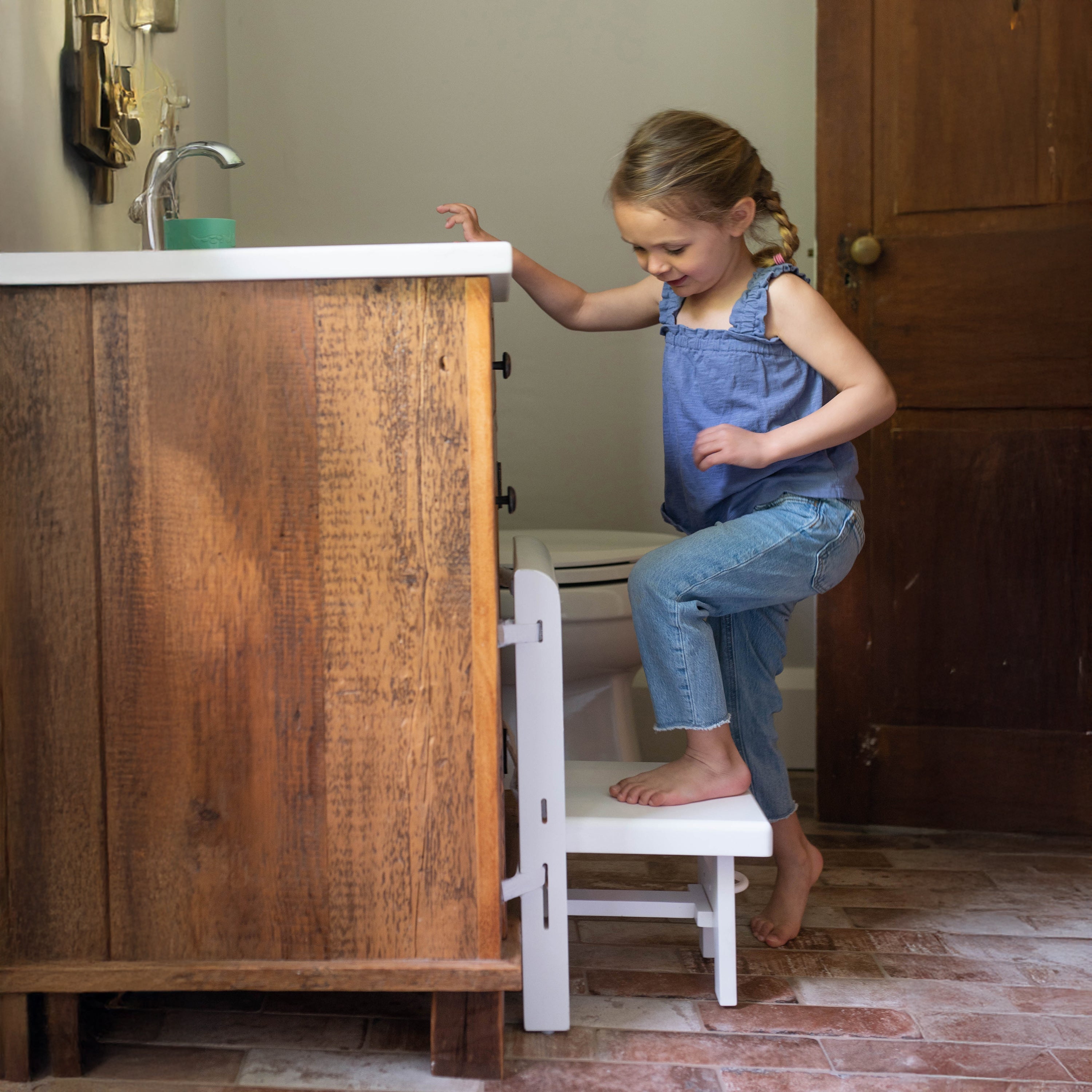 Busy Kids Fold 'n Store Step Stool