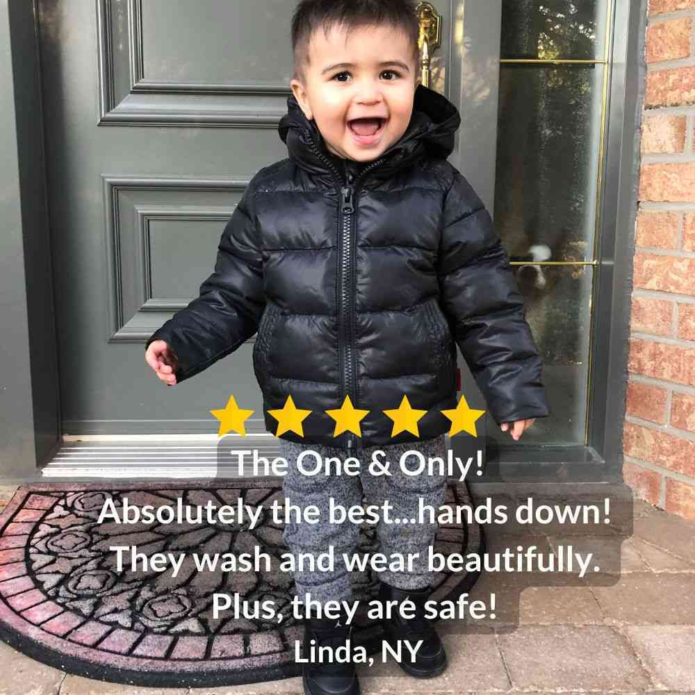 Car Seat Coat | The Road Coat Down - Black