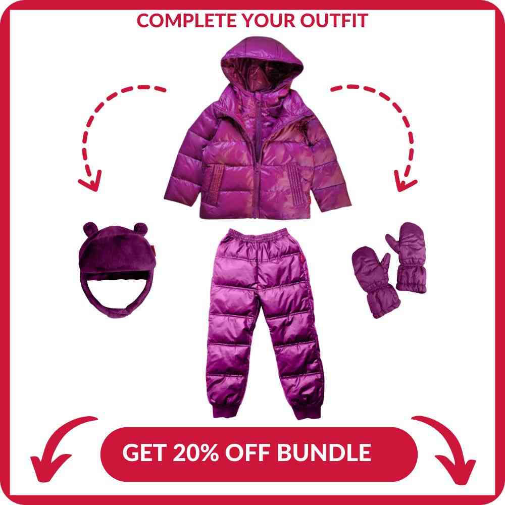 Car Seat Coat | The Road Coat Down - Plum