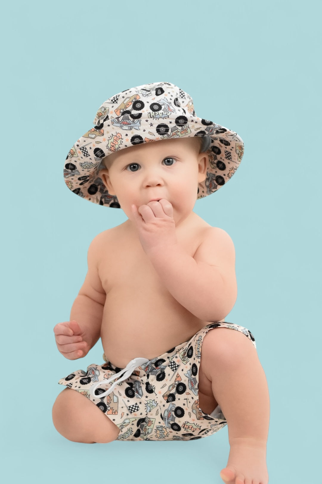 Crash Hard Boy's Dream Swim Trunks