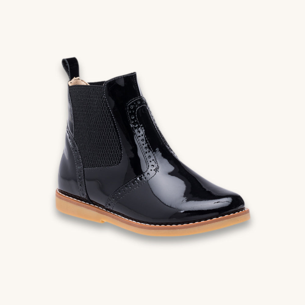 Bootie Patent Black