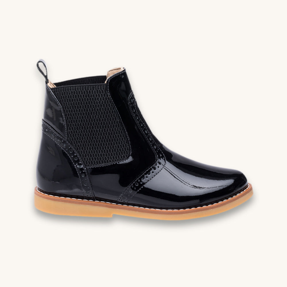 Bootie Patent Black