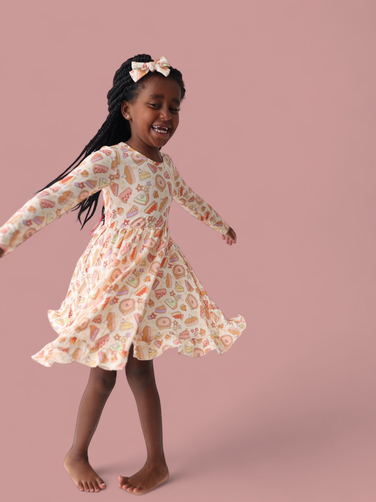 Sweet As Pie Dream Bow Hair Clips