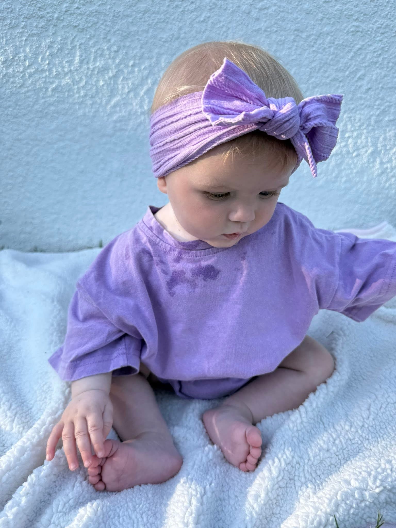 Amethyst T-shirt Romper