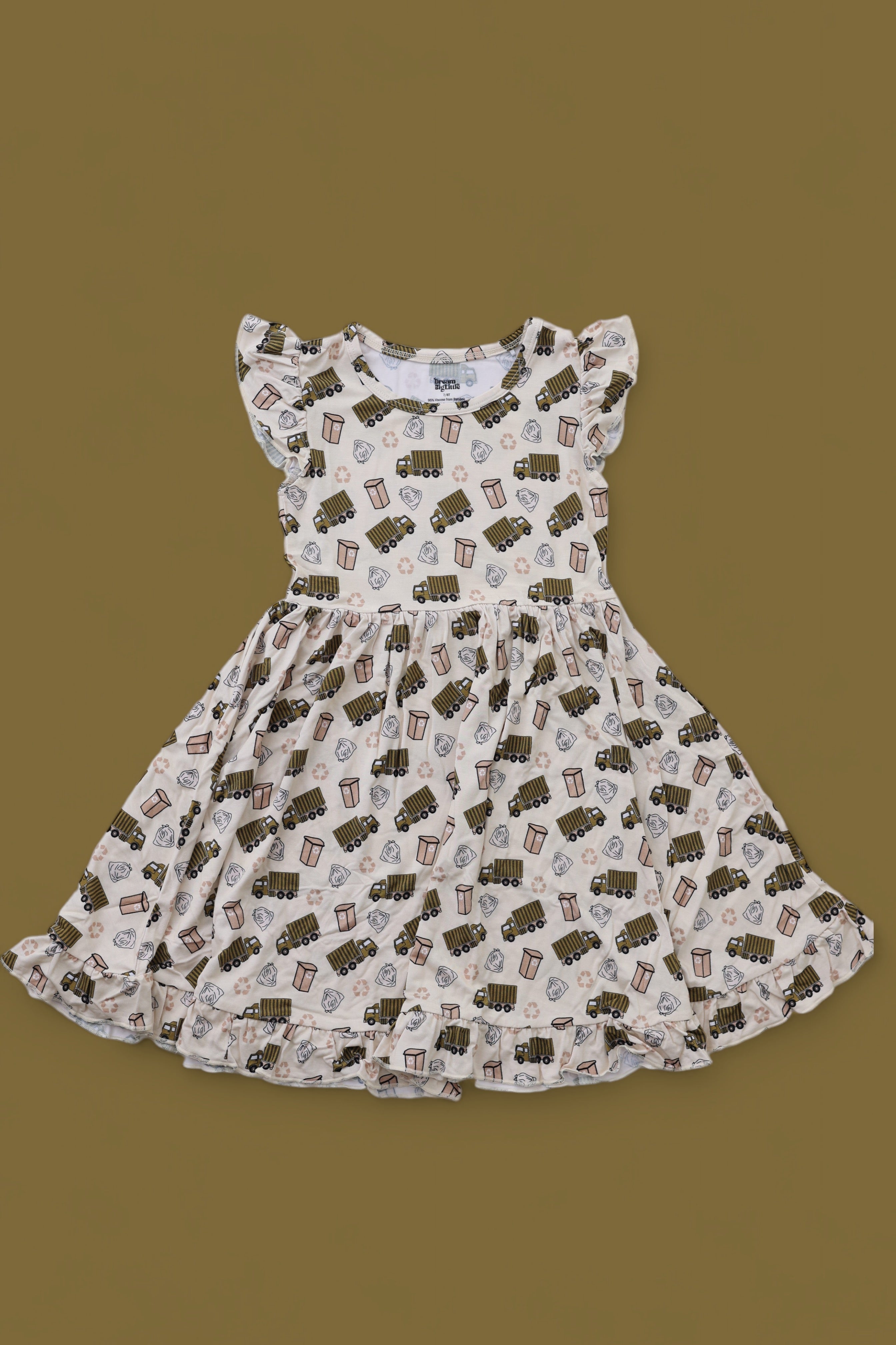 Good Ol' Garbage Dream Ruffle Dress